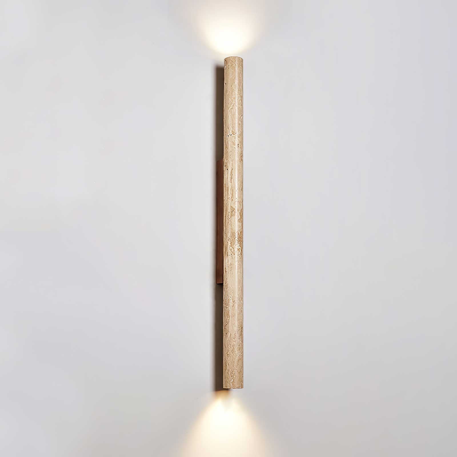 Cathais Minimalist Travertine Wall Light - Blowlighting