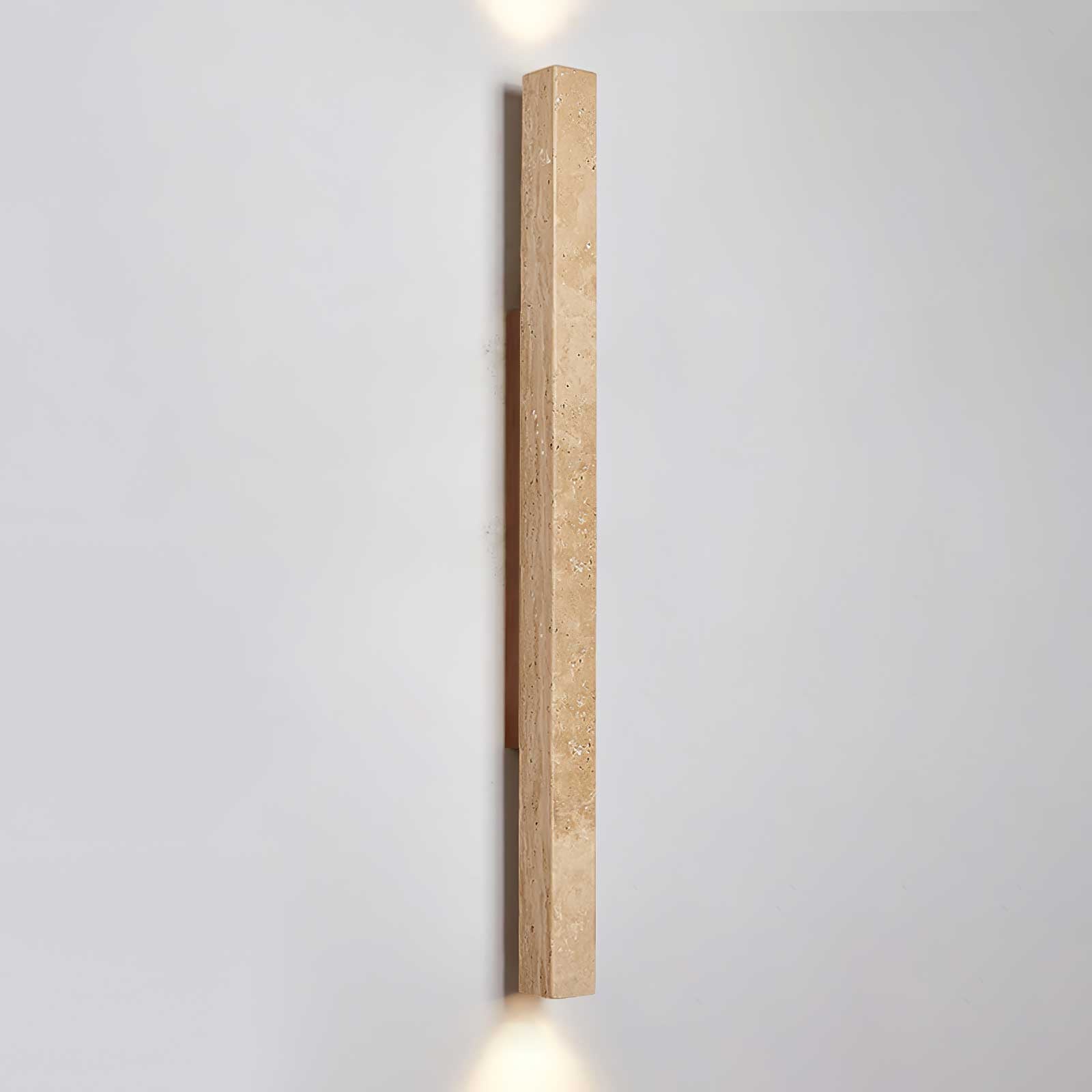 Cathais Minimalist Travertine Wall Light - Blowlighting