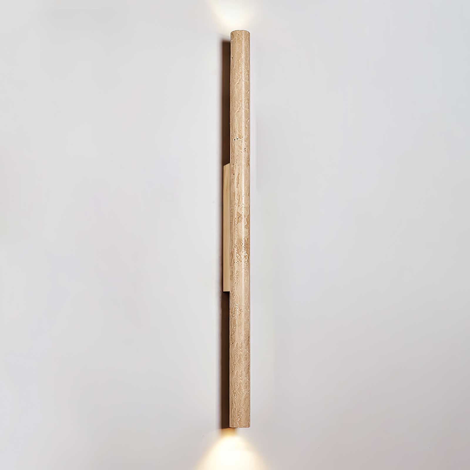 Cathais Minimalist Travertine Wall Light - Blowlighting
