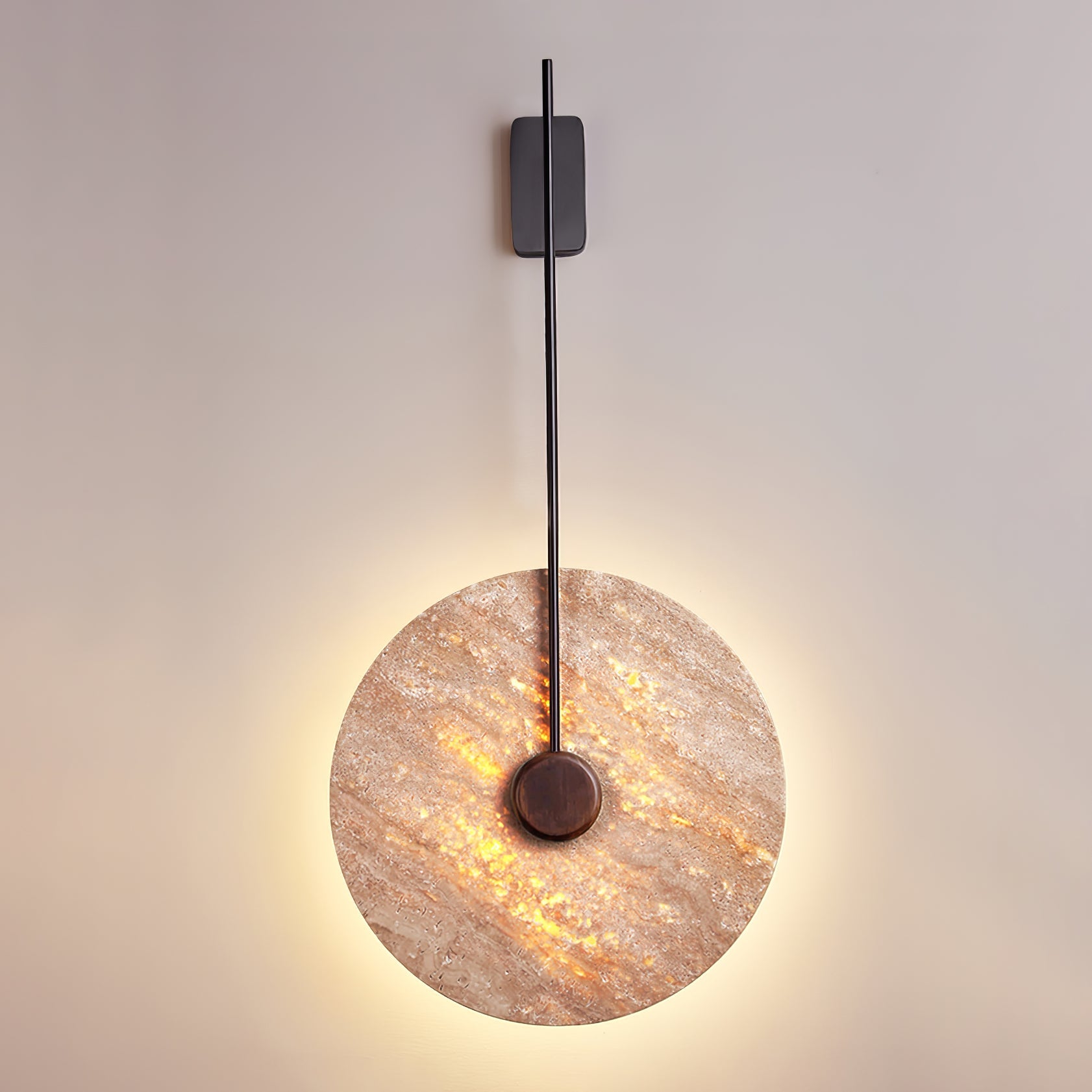 Visolia Travertine Wall Light - Blowlighting