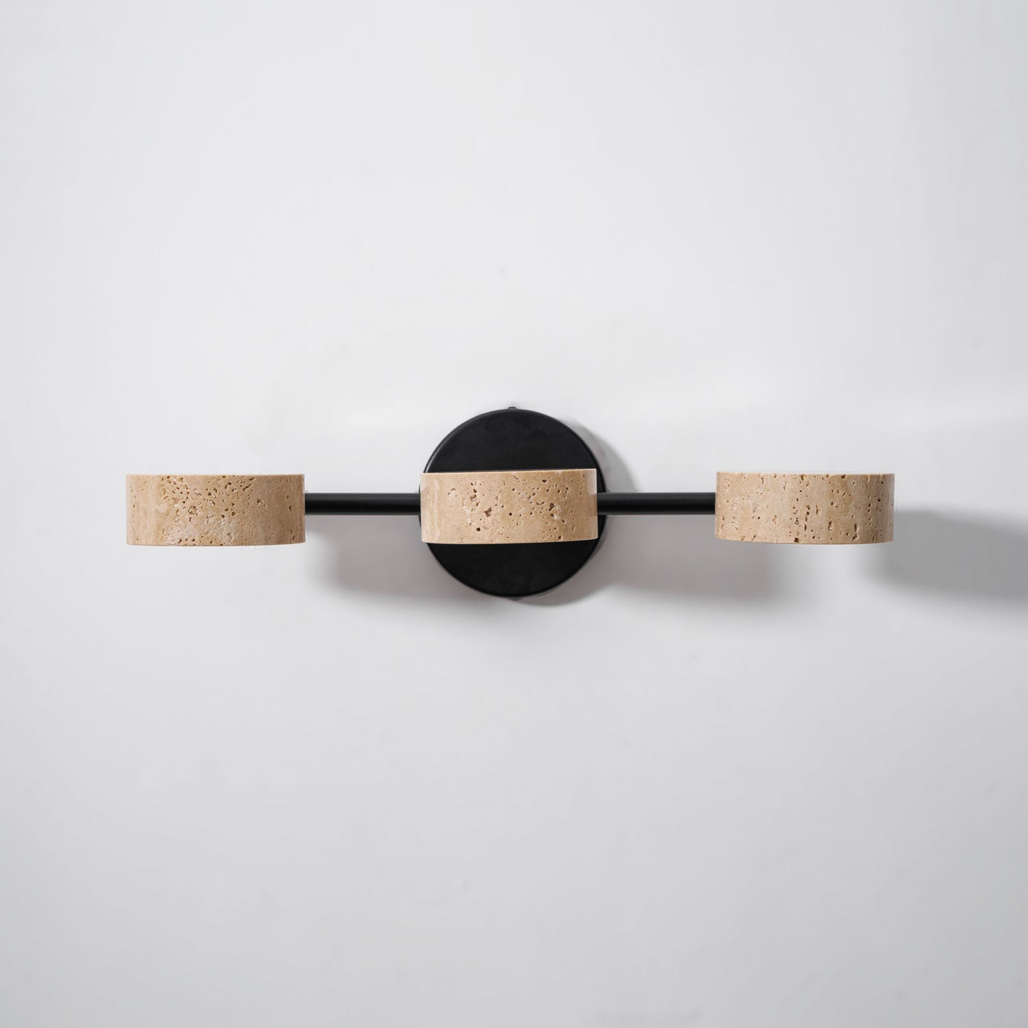 Ceshair Multi Head Travertine Vanity Light - Blowlighting