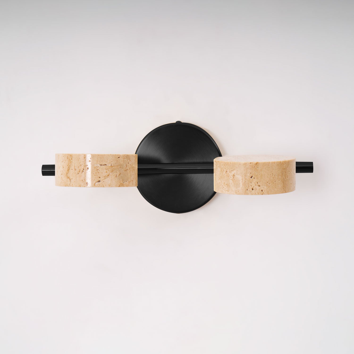 Ceshair Multi Head Travertine Vanity Light - Blowlighting