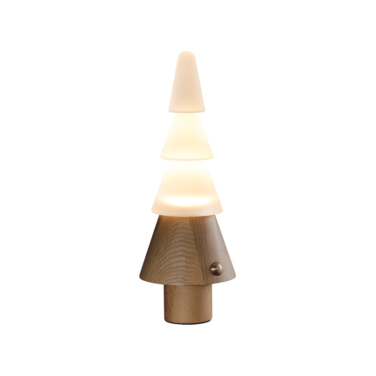 Olivia Modern Wood Table Lamp - Blowlighting