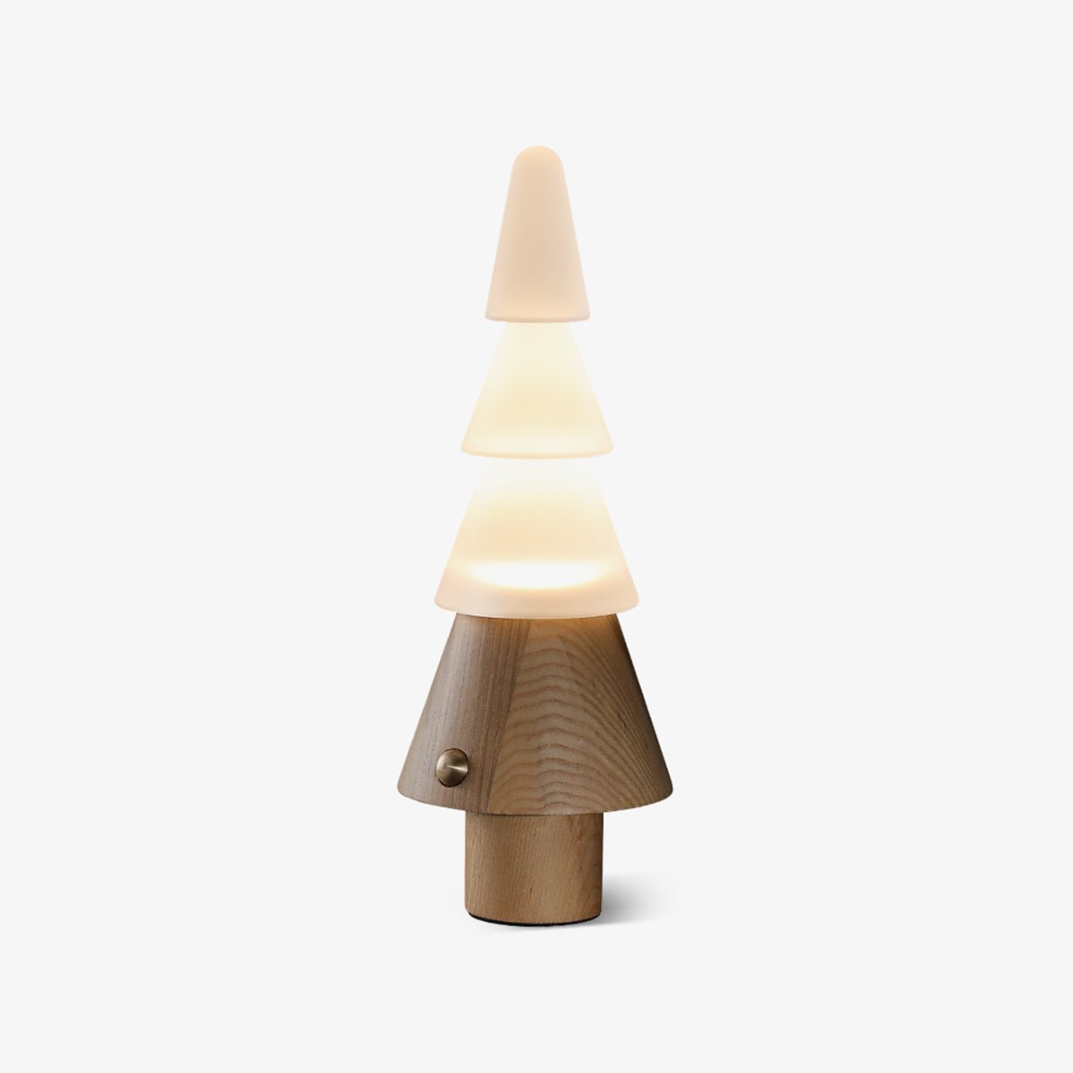 Olivia Modern Wood Table Lamp - Blowlighting