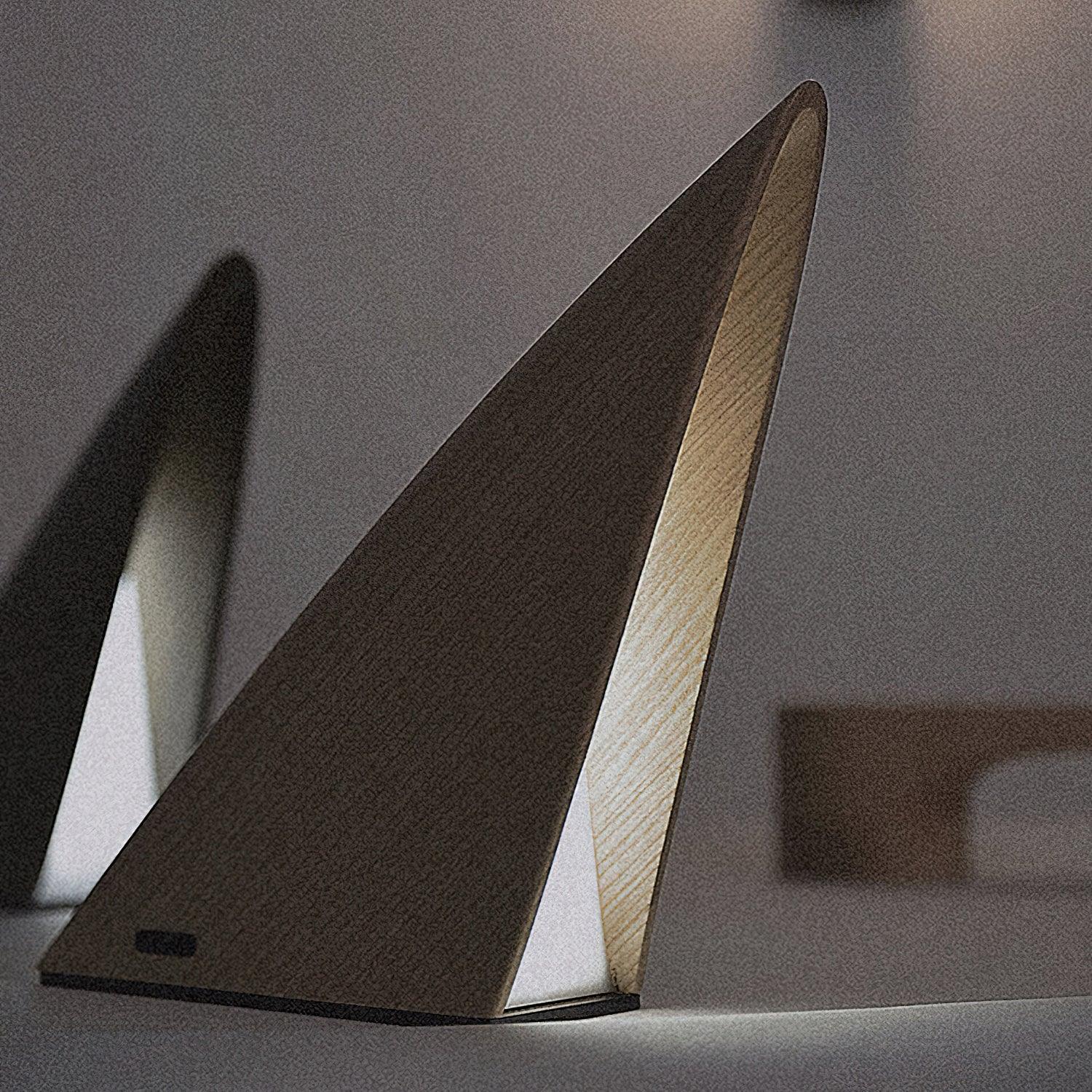 Justin Minimalist Wood Table Lamp - Blowlighting