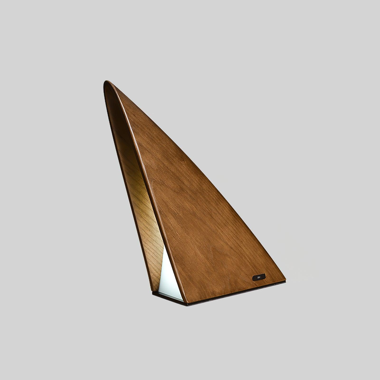 Justin Minimalist Wood Table Lamp - Blowlighting