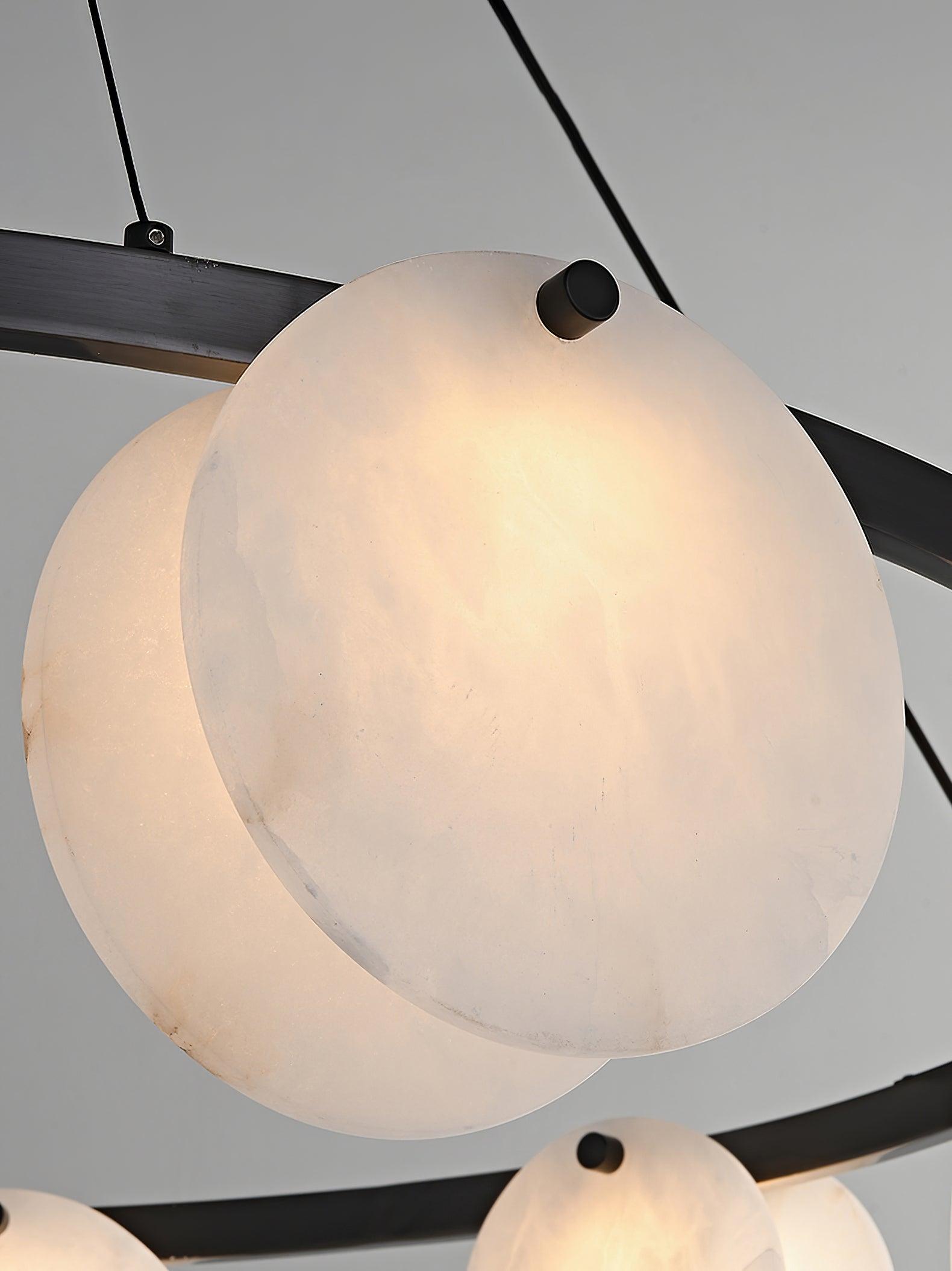 Olveneth Alabaster Chandelier - Blowlighting