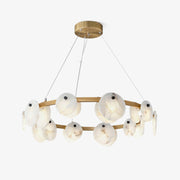 Olveneth Alabaster Chandelier - Blowlighting