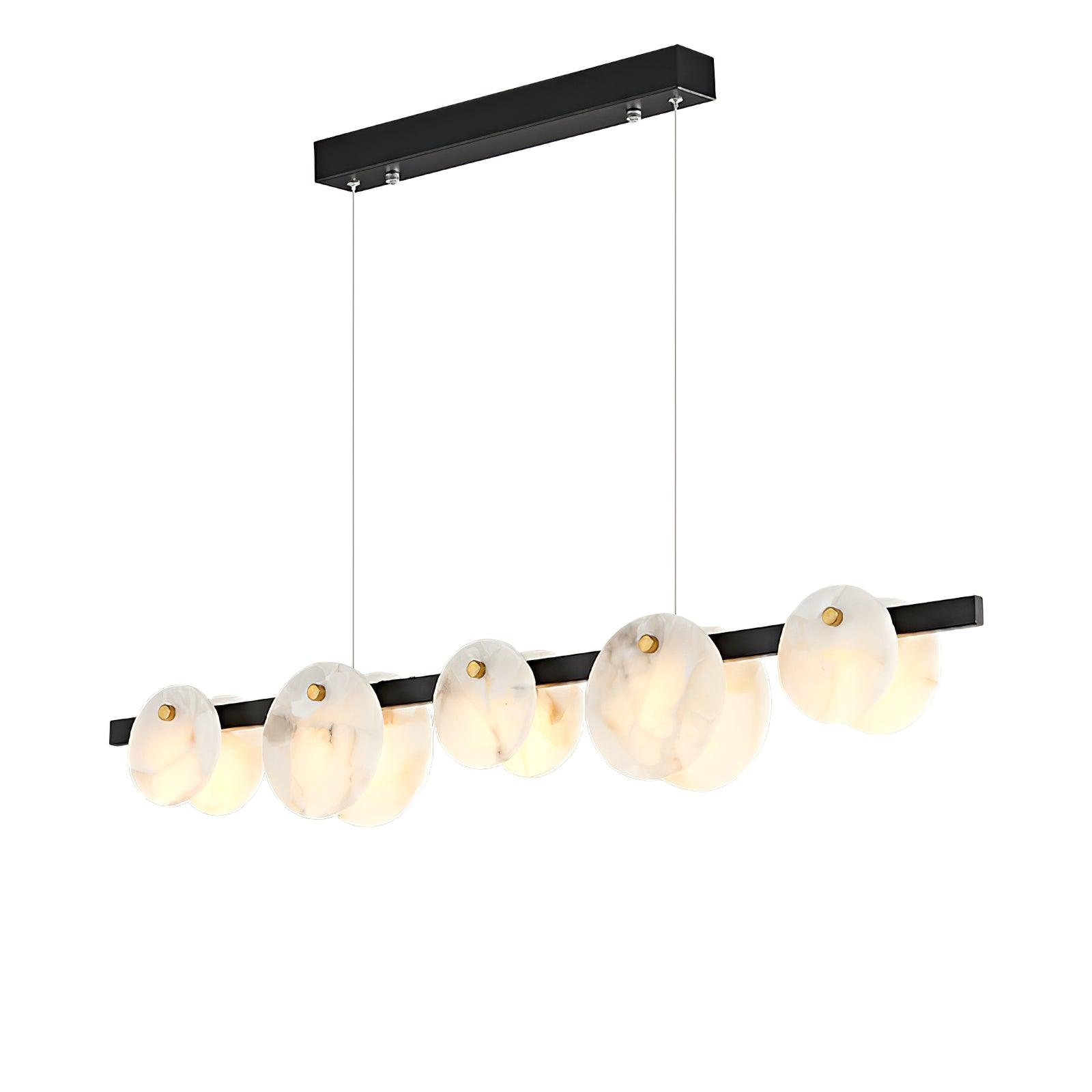 Olirel Linear Alabaster Pendant Light - Blowlighting