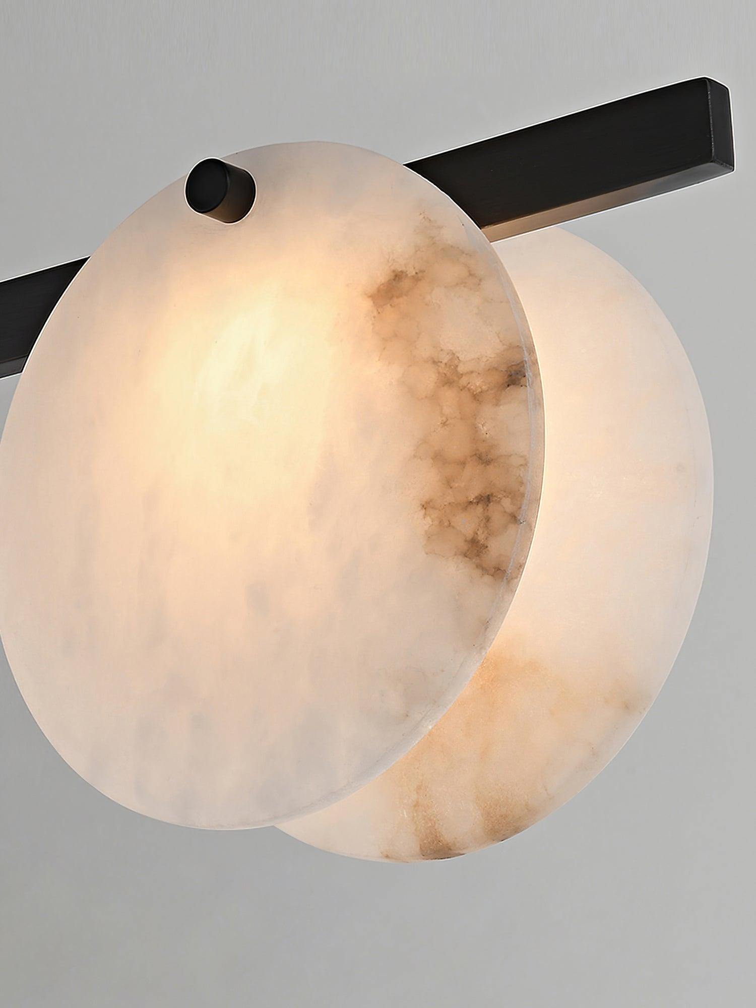 Olirel Linear Alabaster Pendant Light - Blowlighting