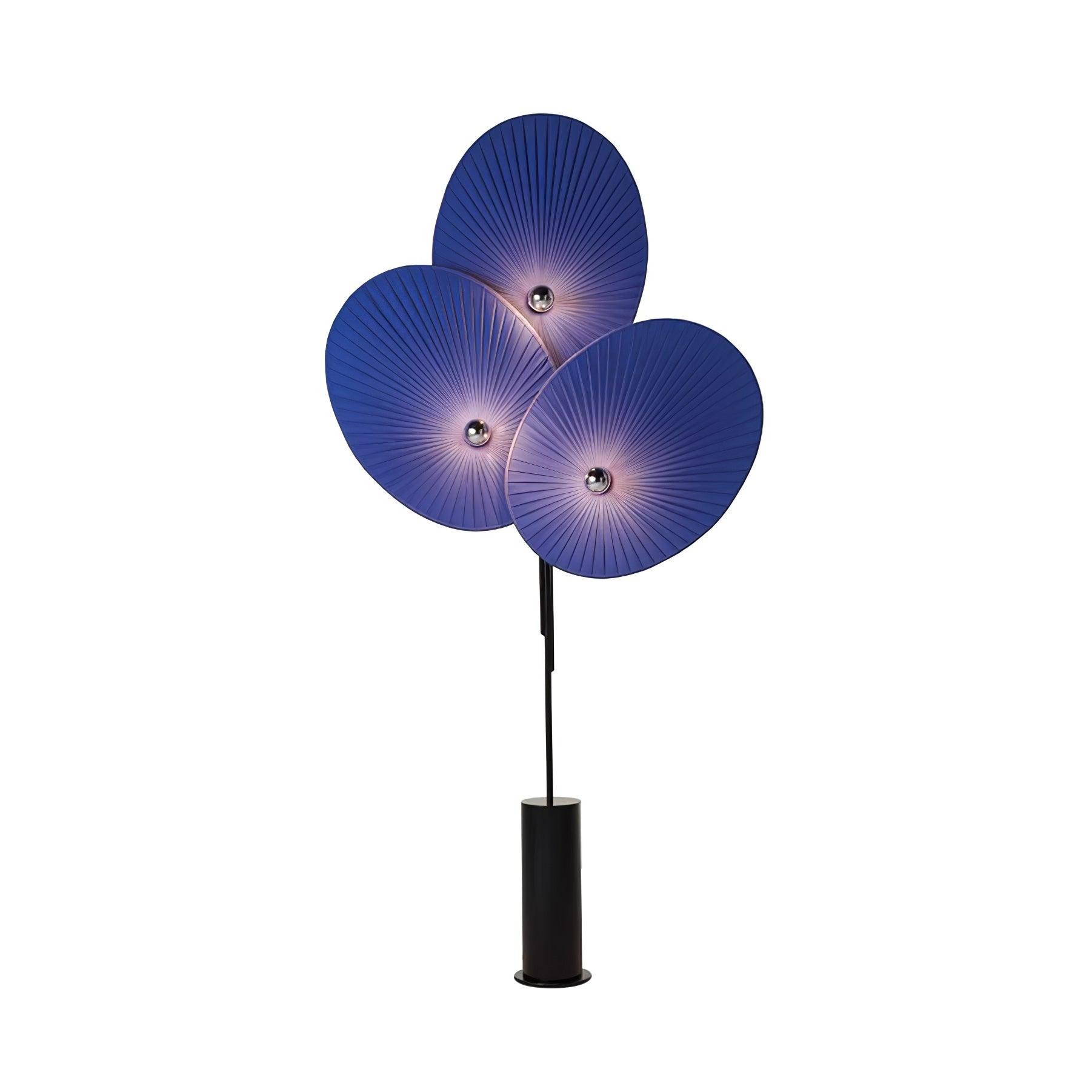 Scarlet Petal Fabric Floor Lamp - Blowlighting