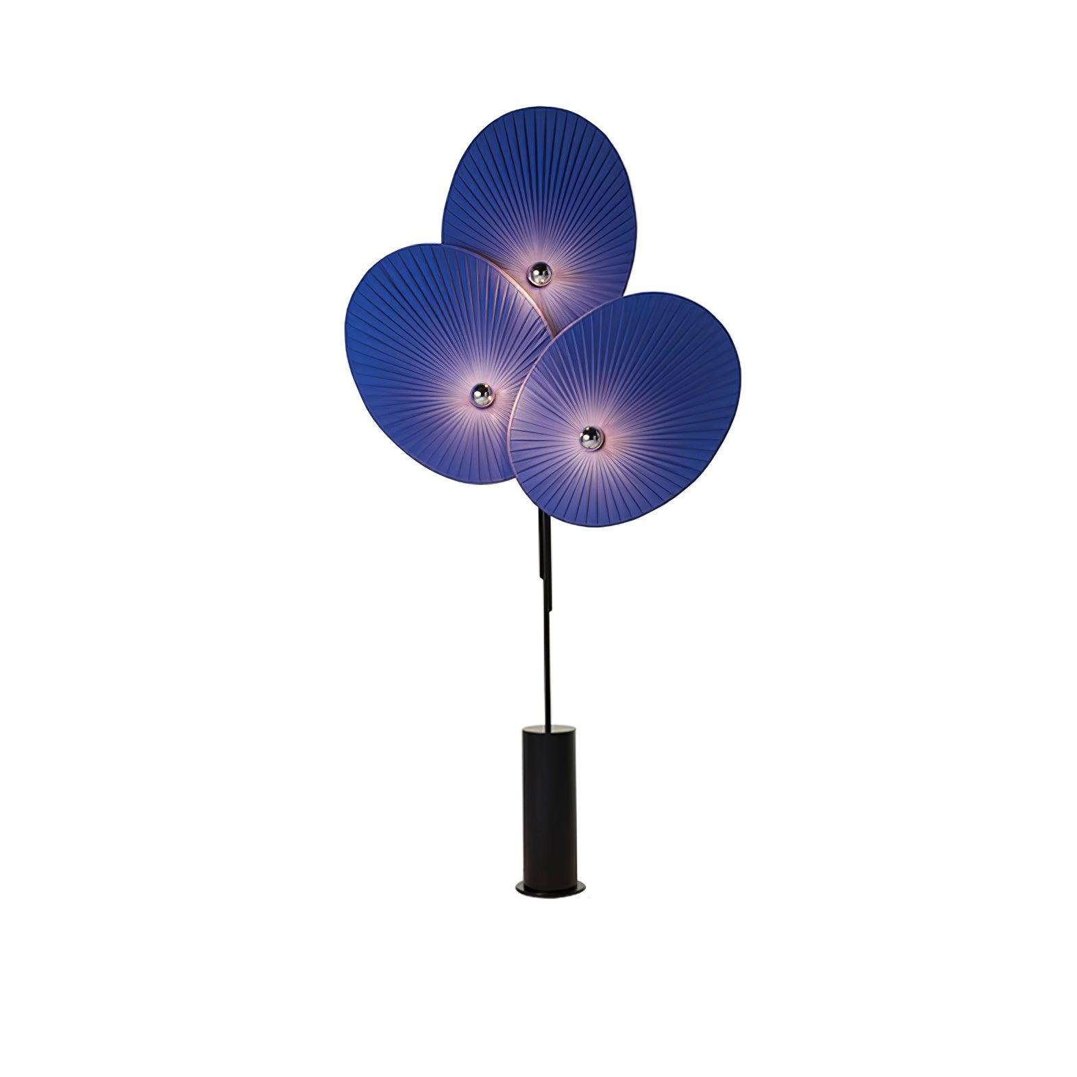Scarlet Petal Fabric Floor Lamp - Blowlighting