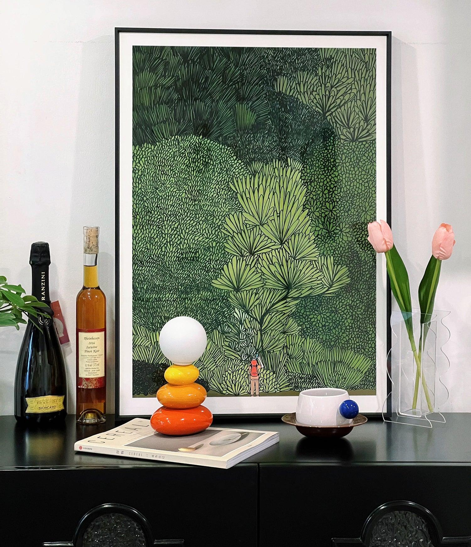 Triple Gourd Table Lamp - Blowlighting