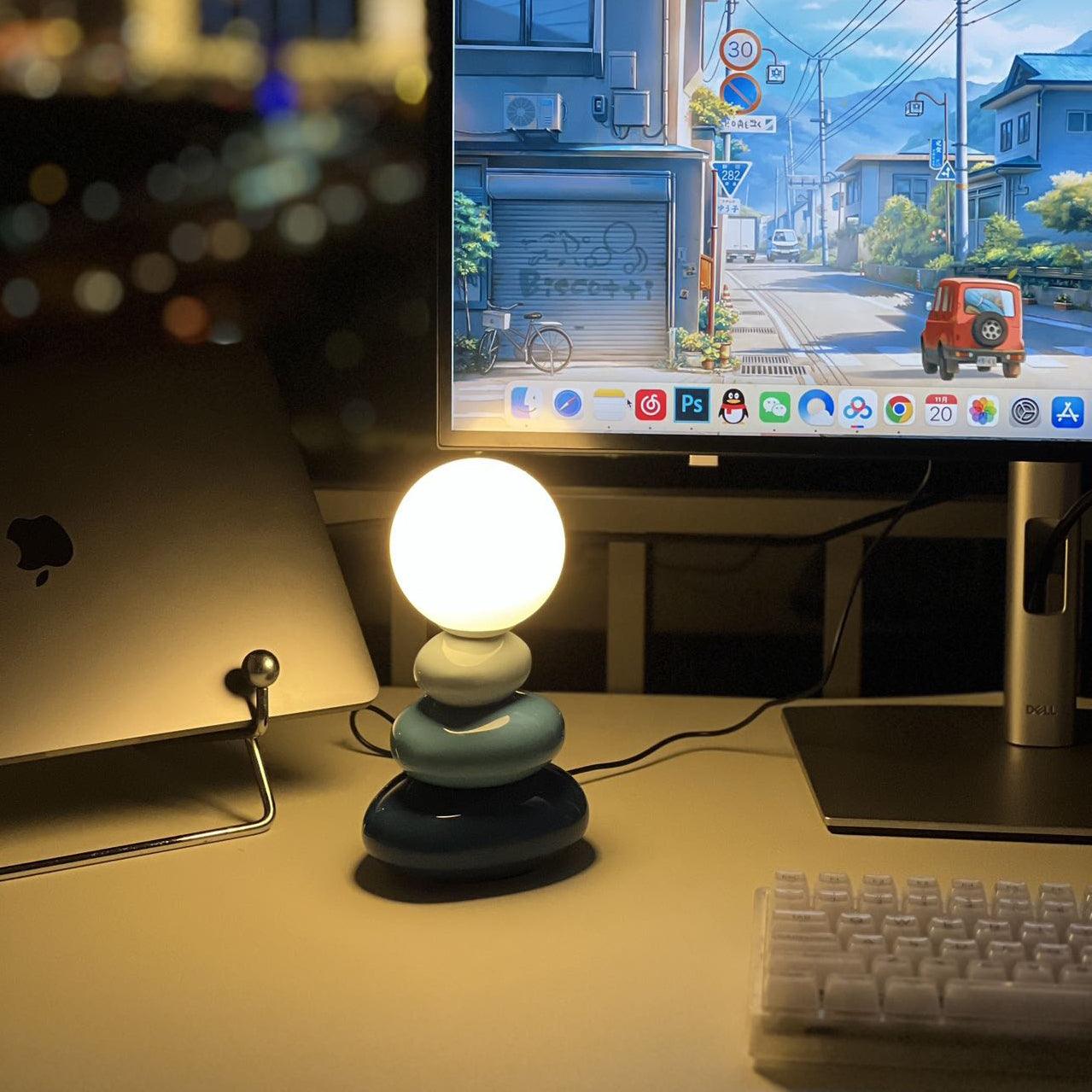 Triple Gourd Table Lamp - Blowlighting