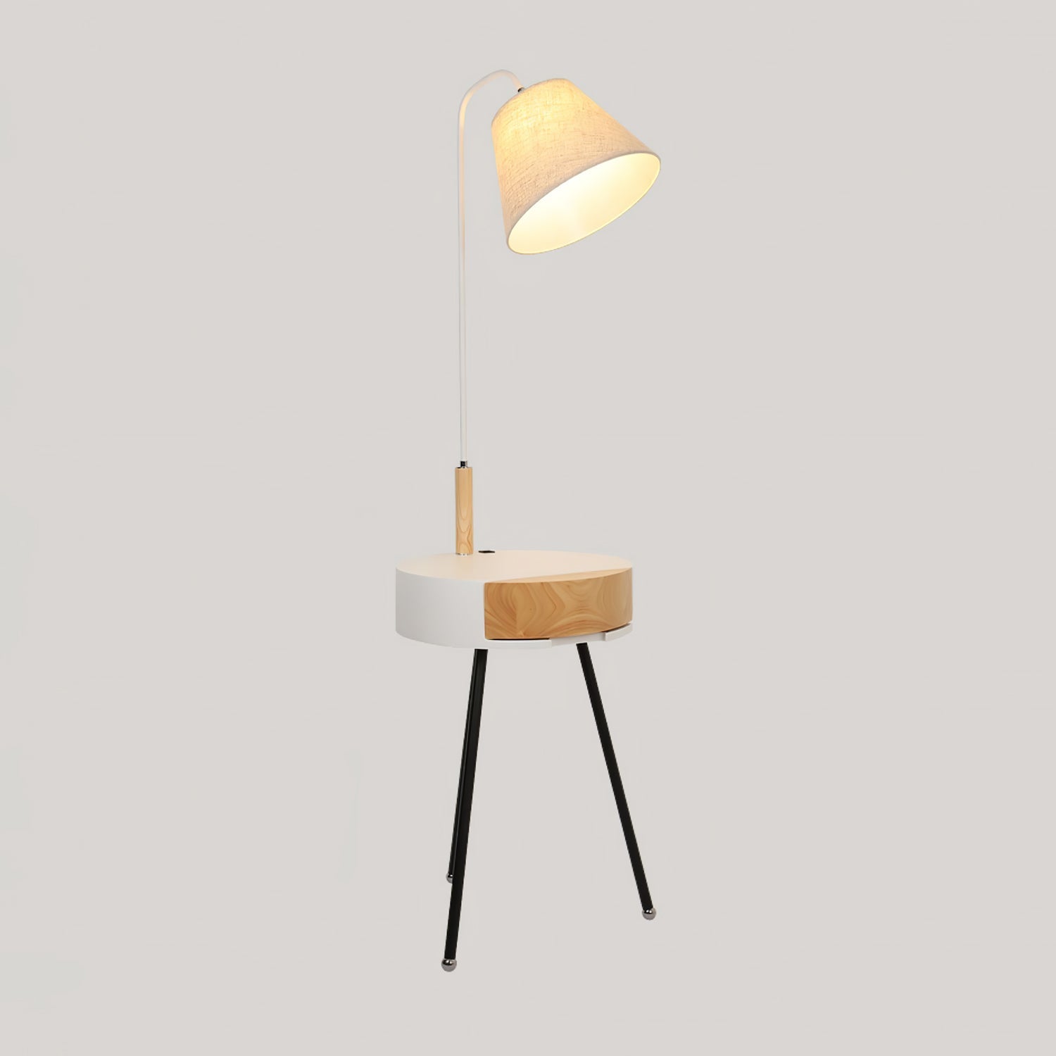 Tripod Fabric Floor Lamp - Blowlighting