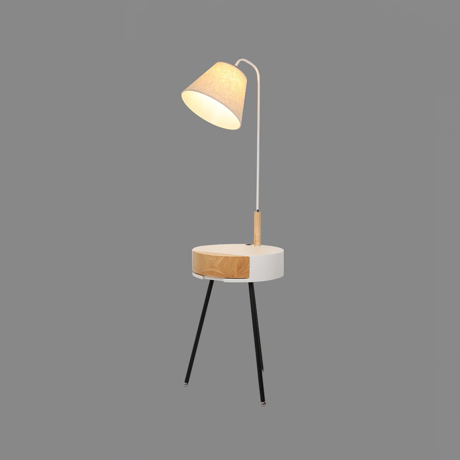 Tripod Fabric Floor Lamp - Blowlighting