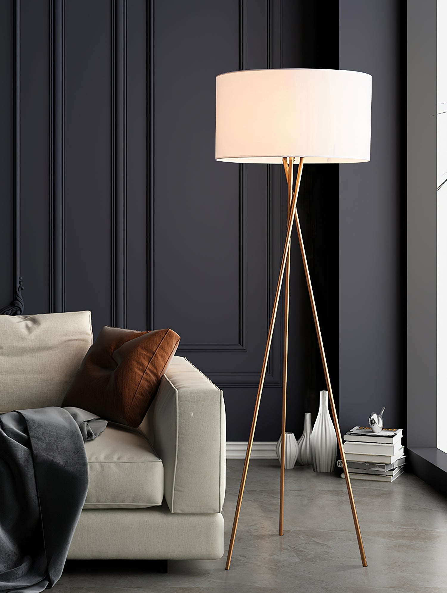 Tripod Grace Floor Lamp - Blowlighting
