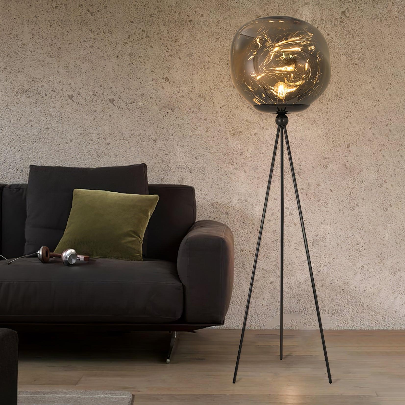 Lava Tripod Rock Floor Lamp - Blowlighting