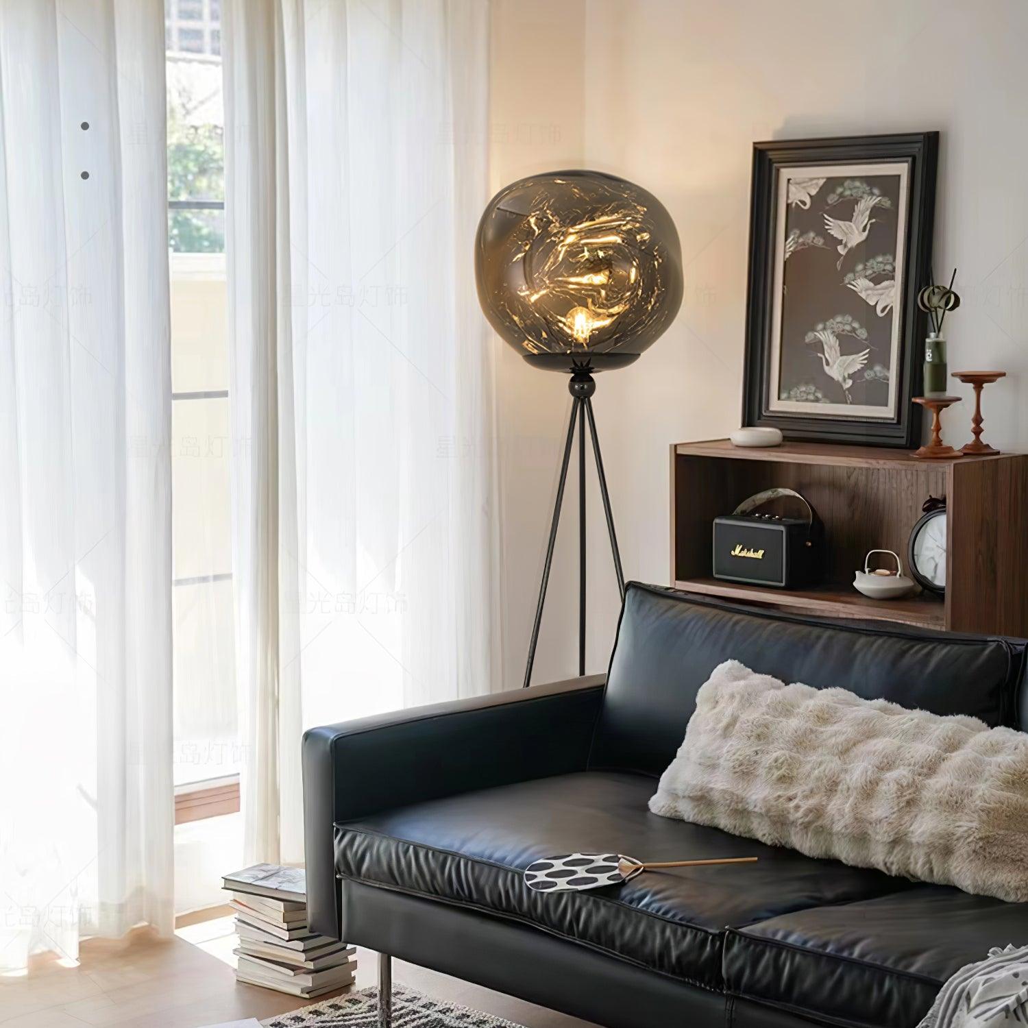 Lava Tripod Rock Floor Lamp - Blowlighting