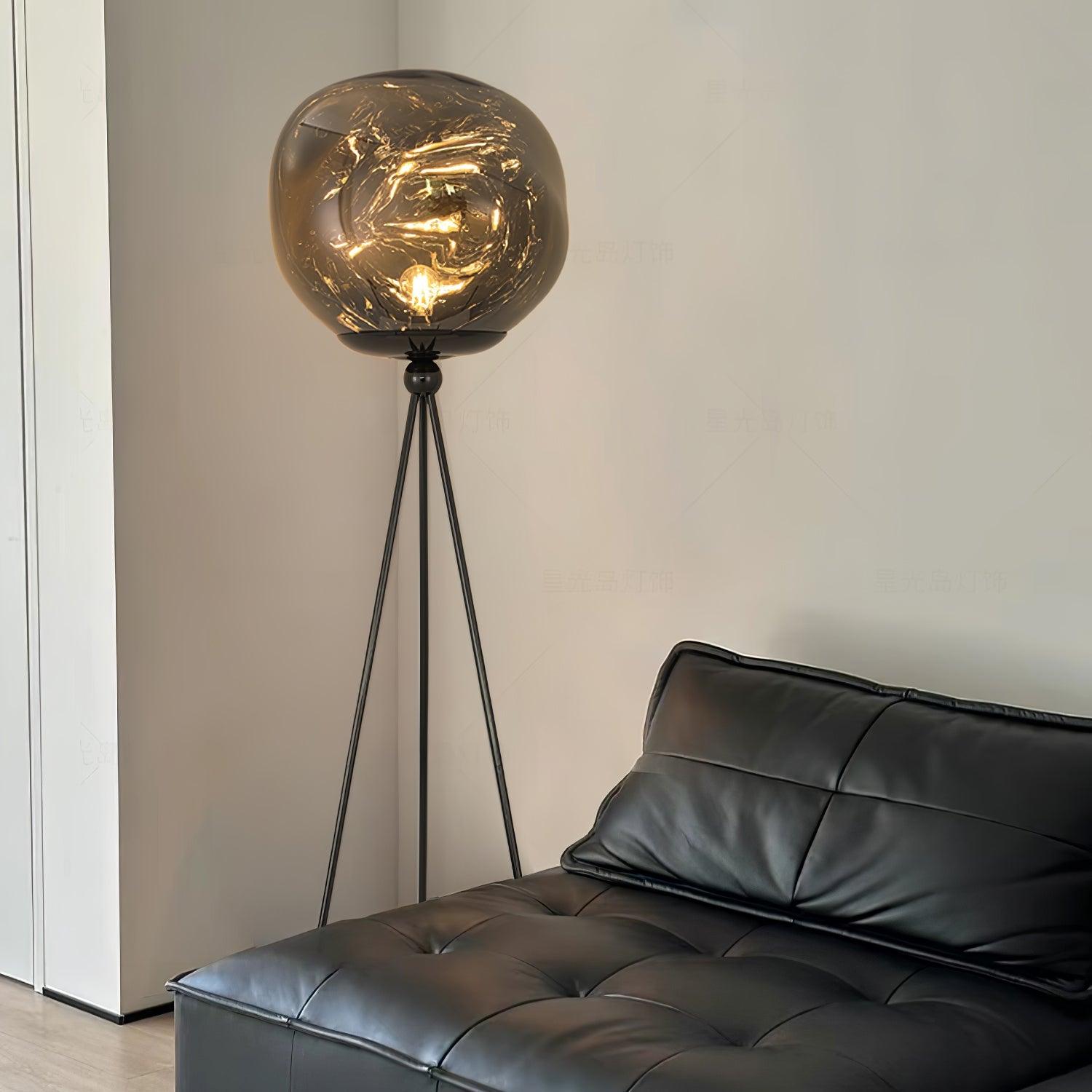 Lava Tripod Rock Floor Lamp - Blowlighting