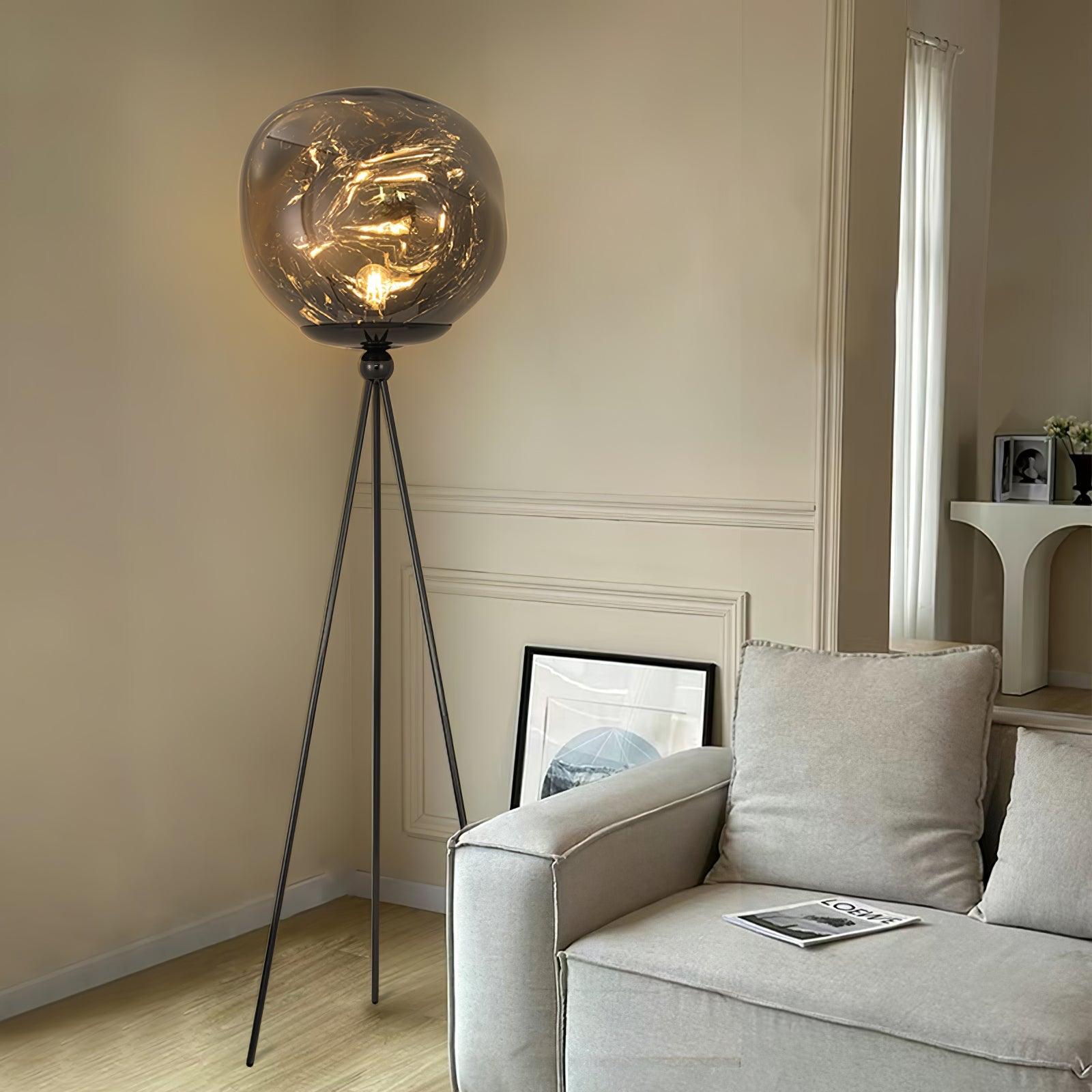 Lava Tripod Rock Floor Lamp - Blowlighting