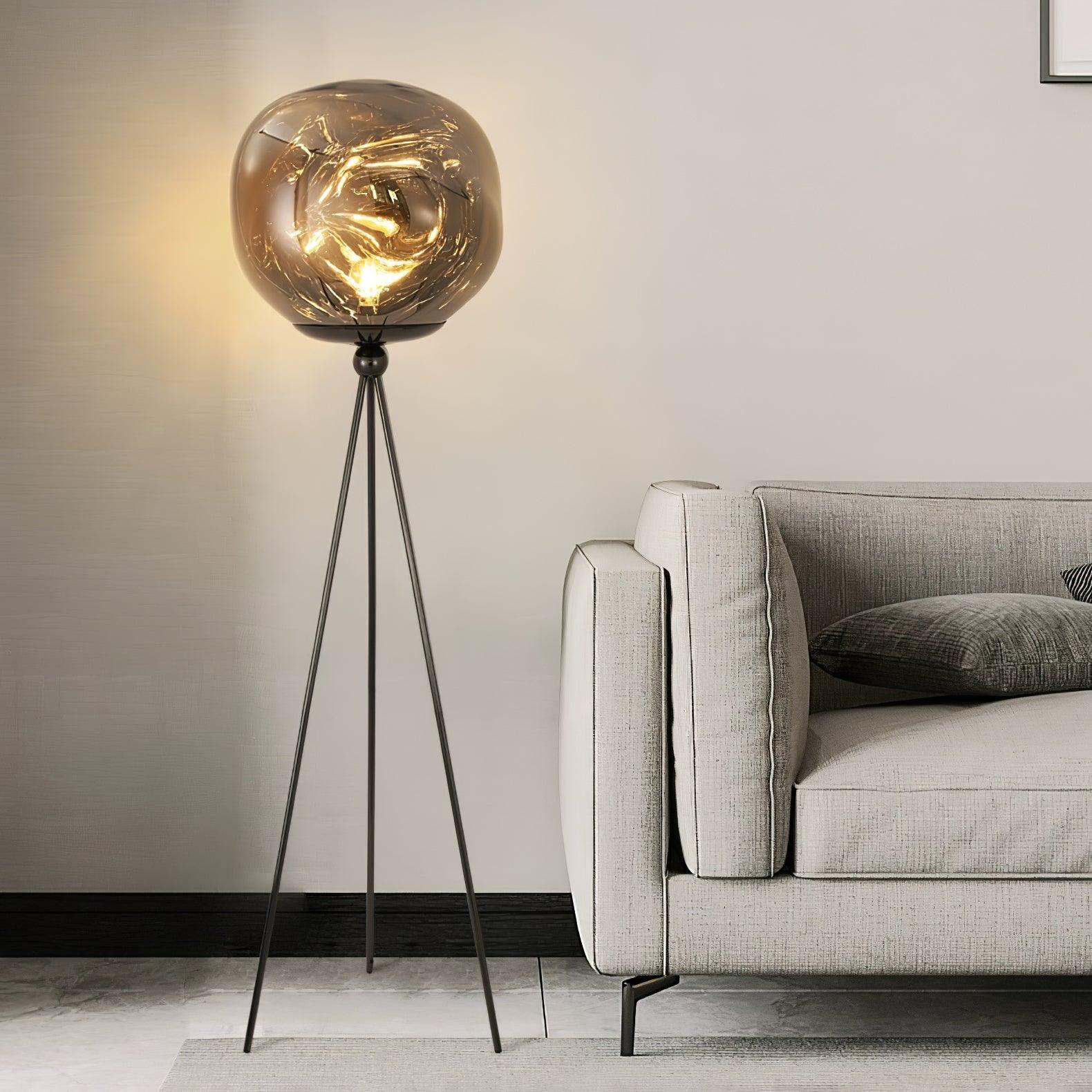 Lava Tripod Rock Floor Lamp - Blowlighting
