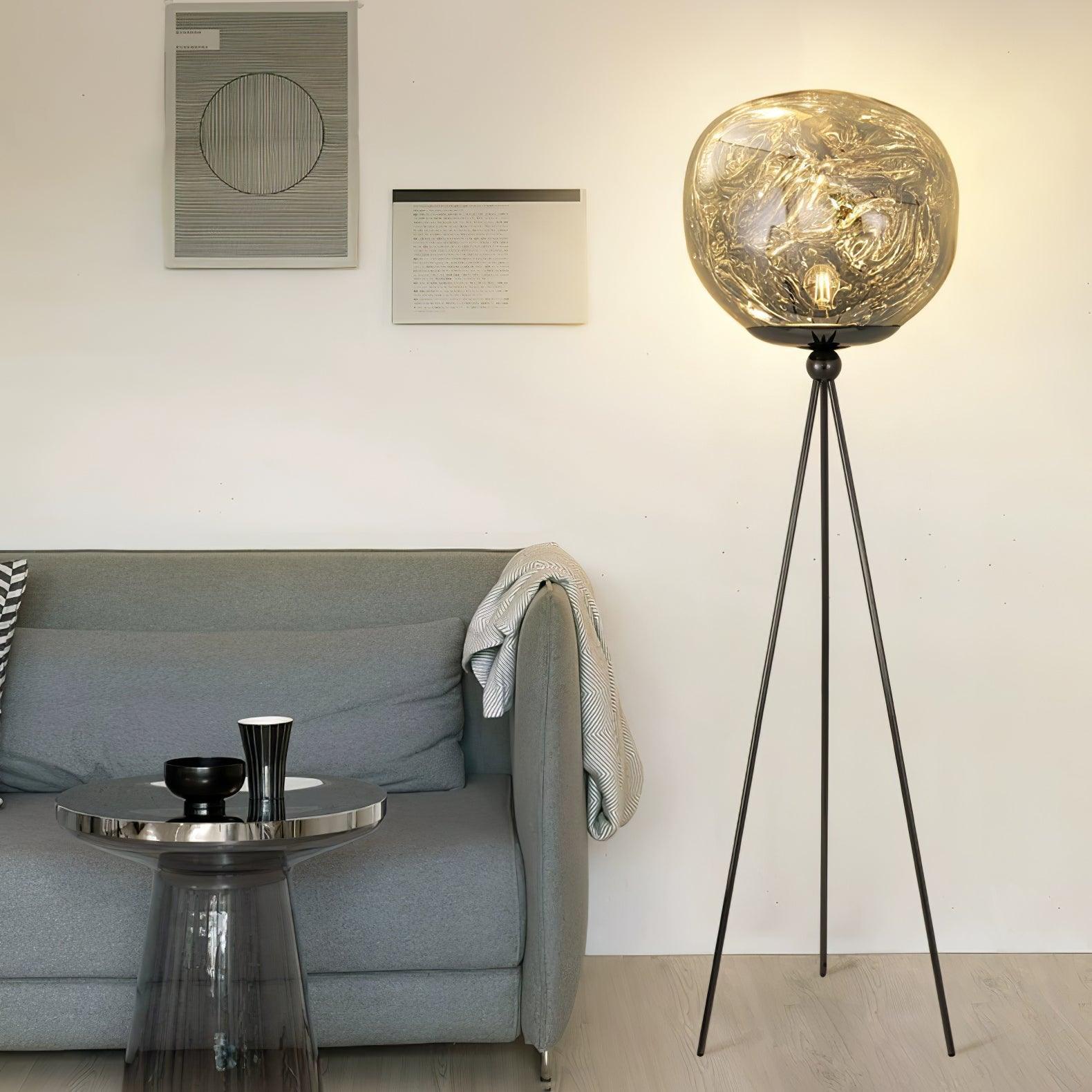 Lava Tripod Rock Floor Lamp - Blowlighting