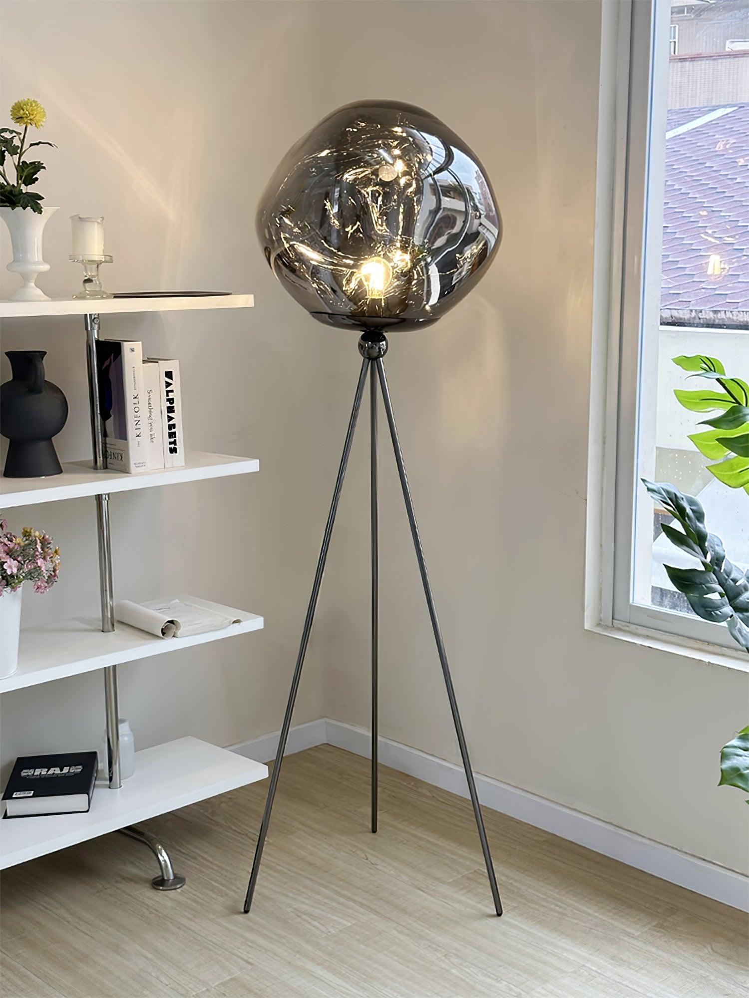 Lava Tripod Rock Floor Lamp - Blowlighting