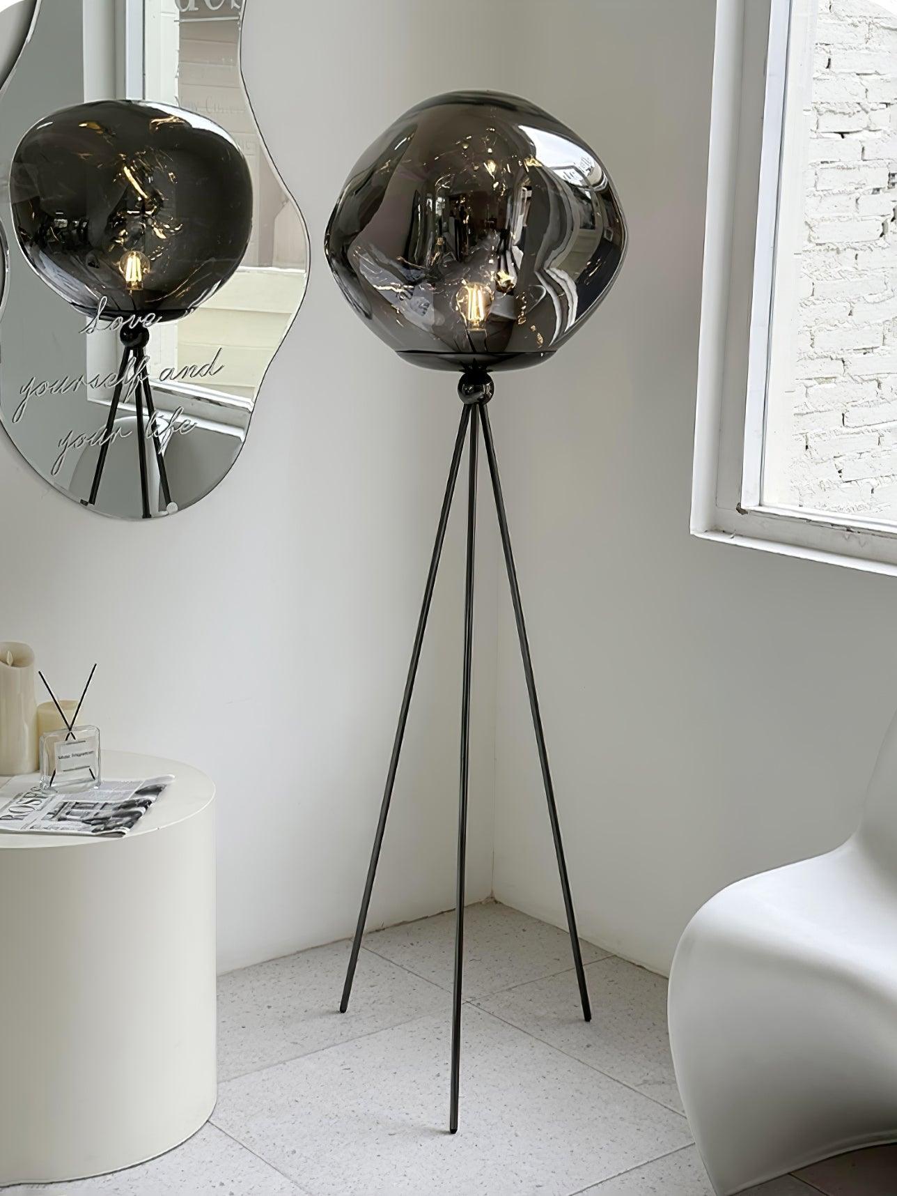 Lava Tripod Rock Floor Lamp - Blowlighting
