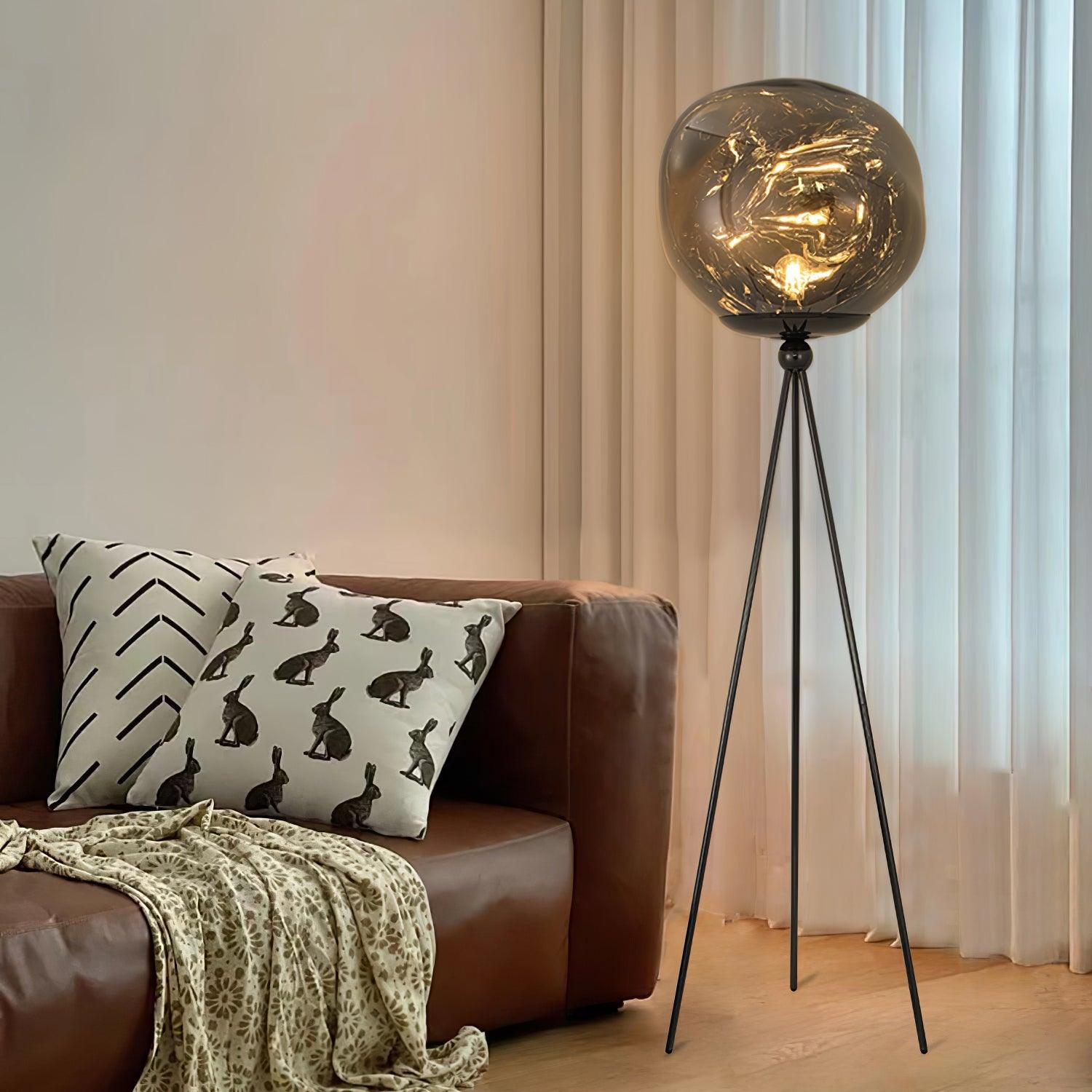 Lava Tripod Rock Floor Lamp - Blowlighting