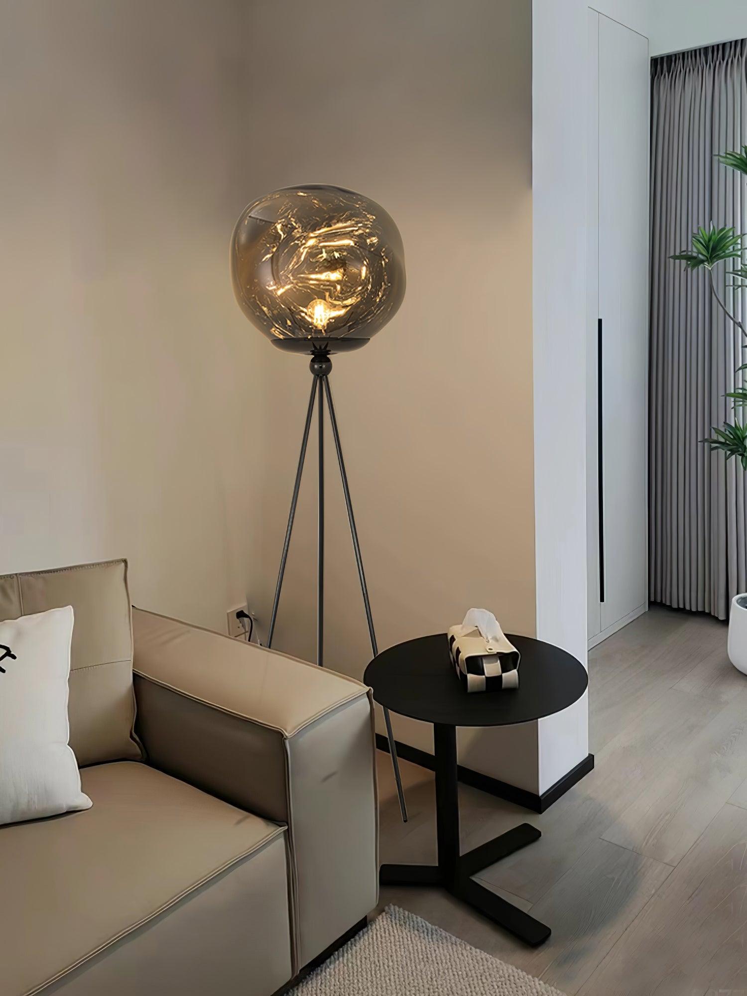 Lava Tripod Rock Floor Lamp - Blowlighting