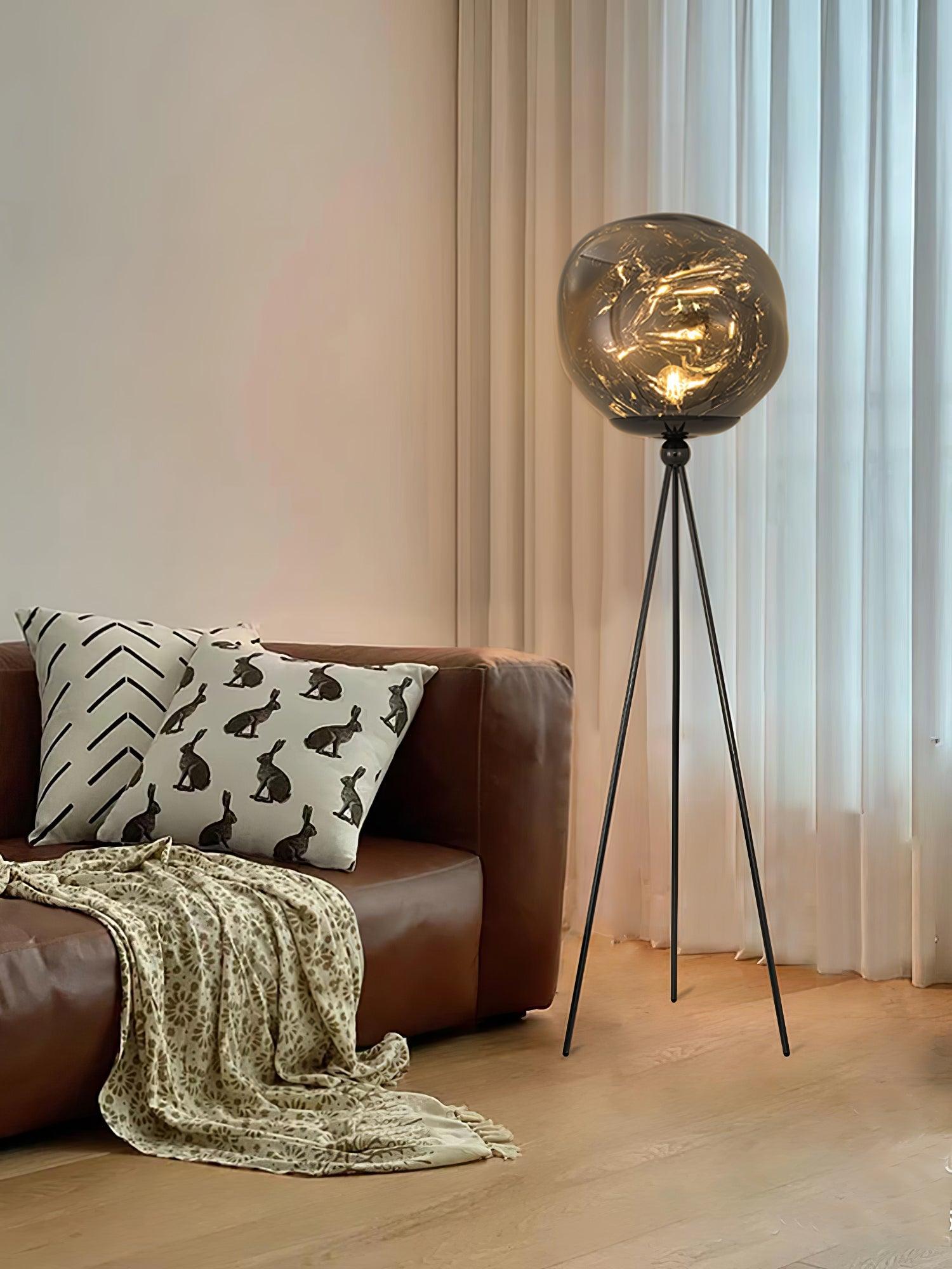 Lava Tripod Rock Floor Lamp - Blowlighting