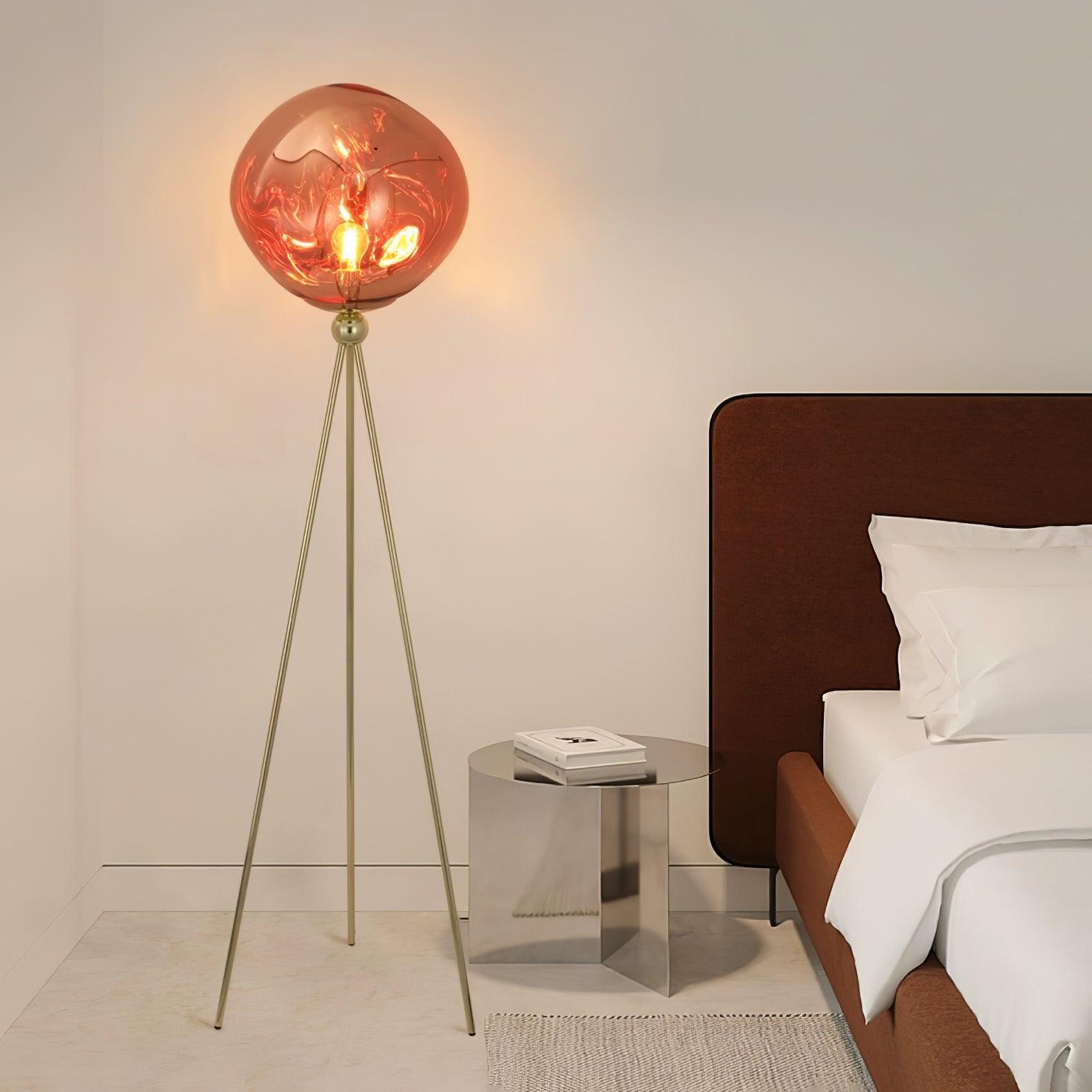 Lava Tripod Rock Floor Lamp - Blowlighting