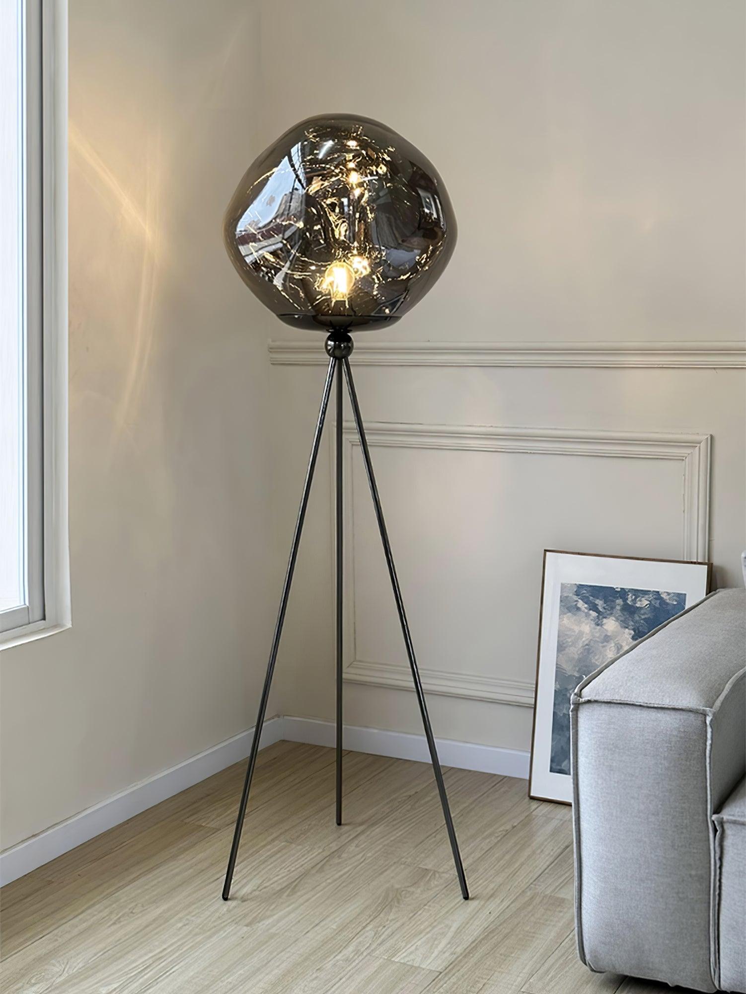 Lava Tripod Rock Floor Lamp - Blowlighting