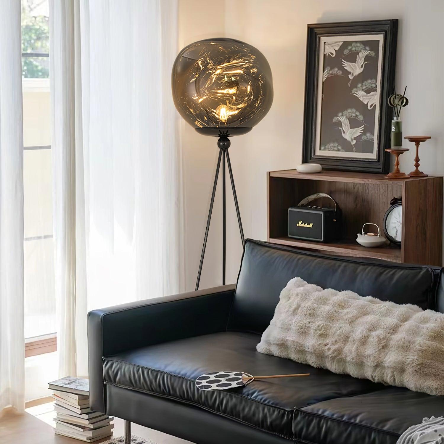 Lava Tripod Rock Floor Lamp - Blowlighting