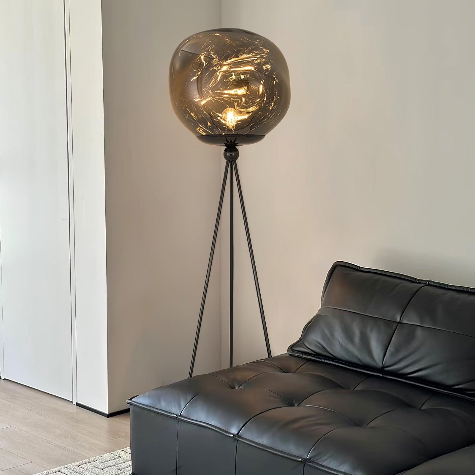 Lava Tripod Rock Floor Lamp - Blowlighting