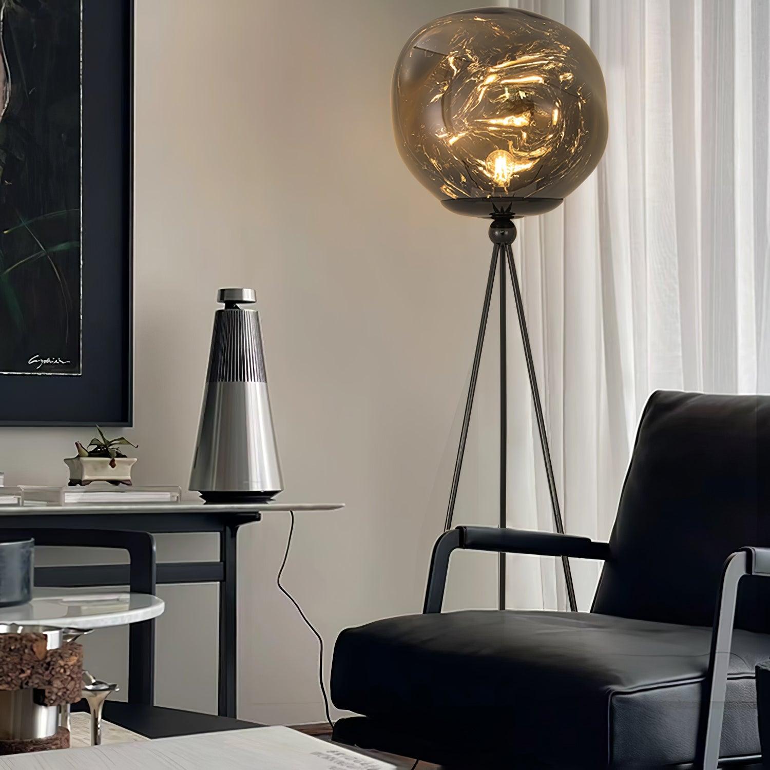 Lava Tripod Rock Floor Lamp - Blowlighting