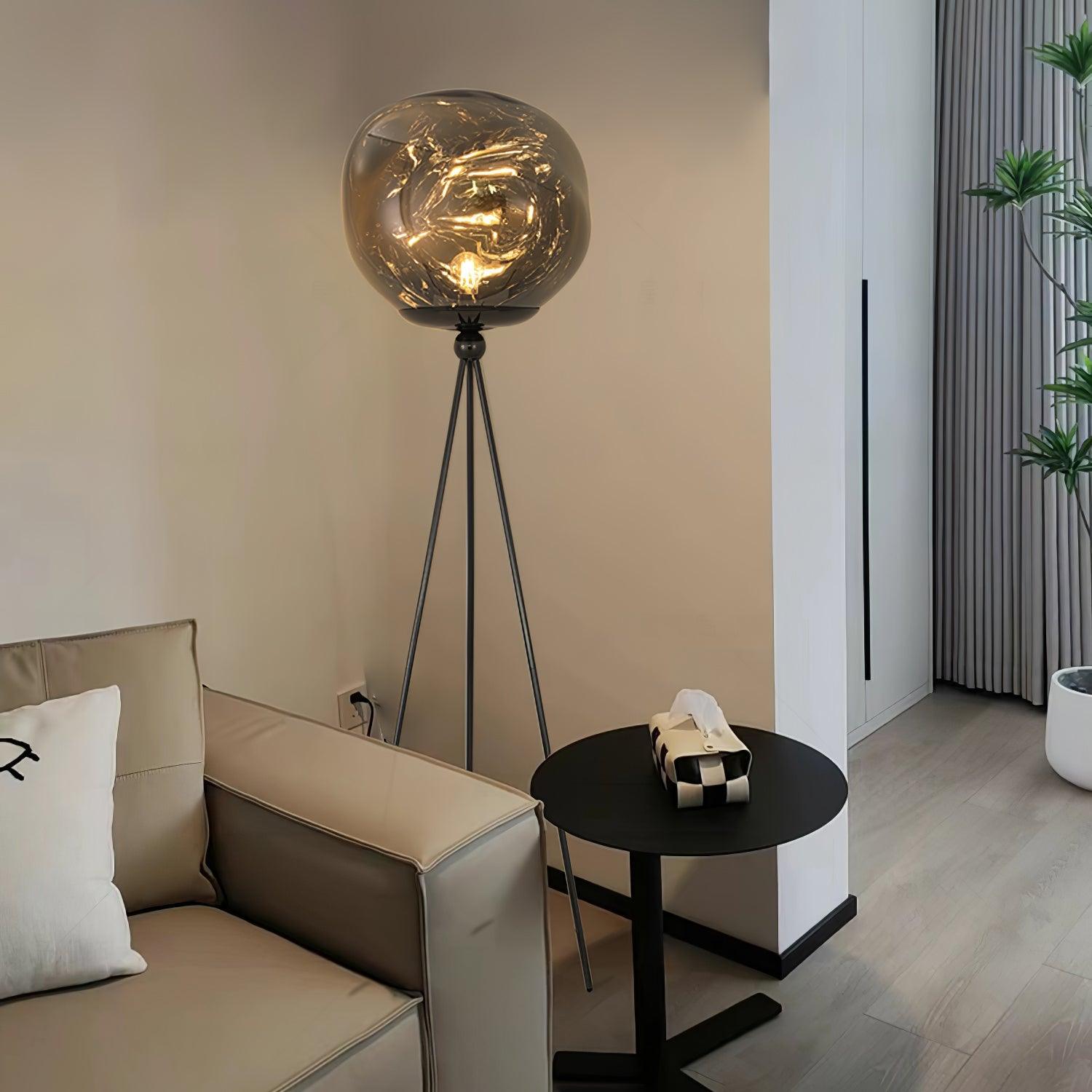 Lava Tripod Rock Floor Lamp - Blowlighting
