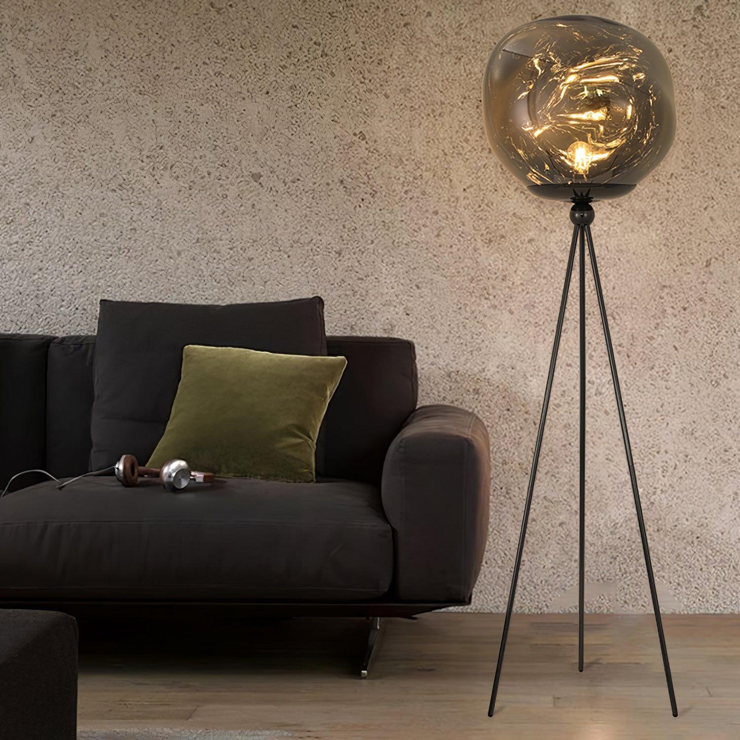 Lava Tripod Rock Floor Lamp - Blowlighting