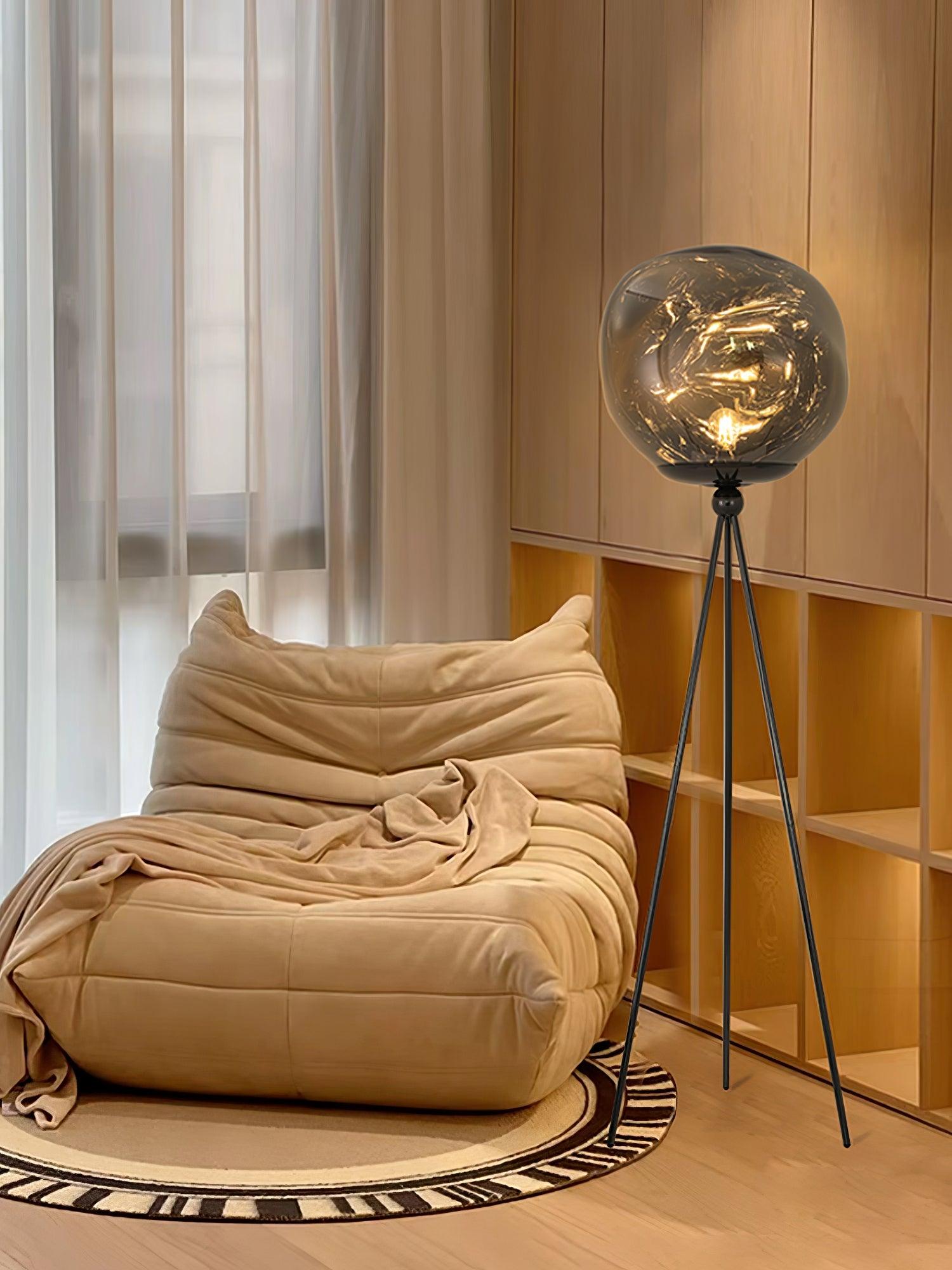 Lava Tripod Rock Floor Lamp - Blowlighting