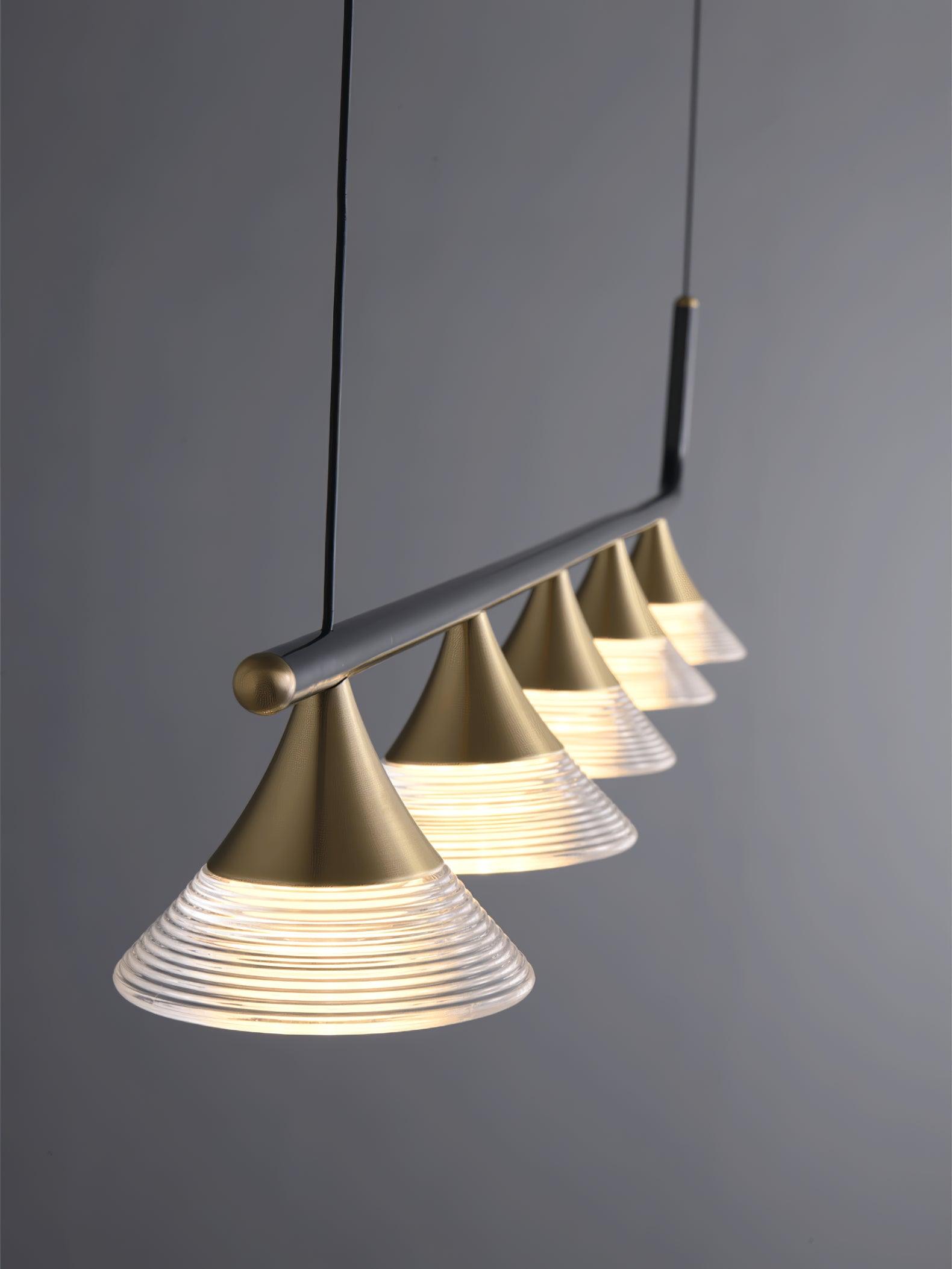 Tristan Restaurant Chandelier - Blowlighting