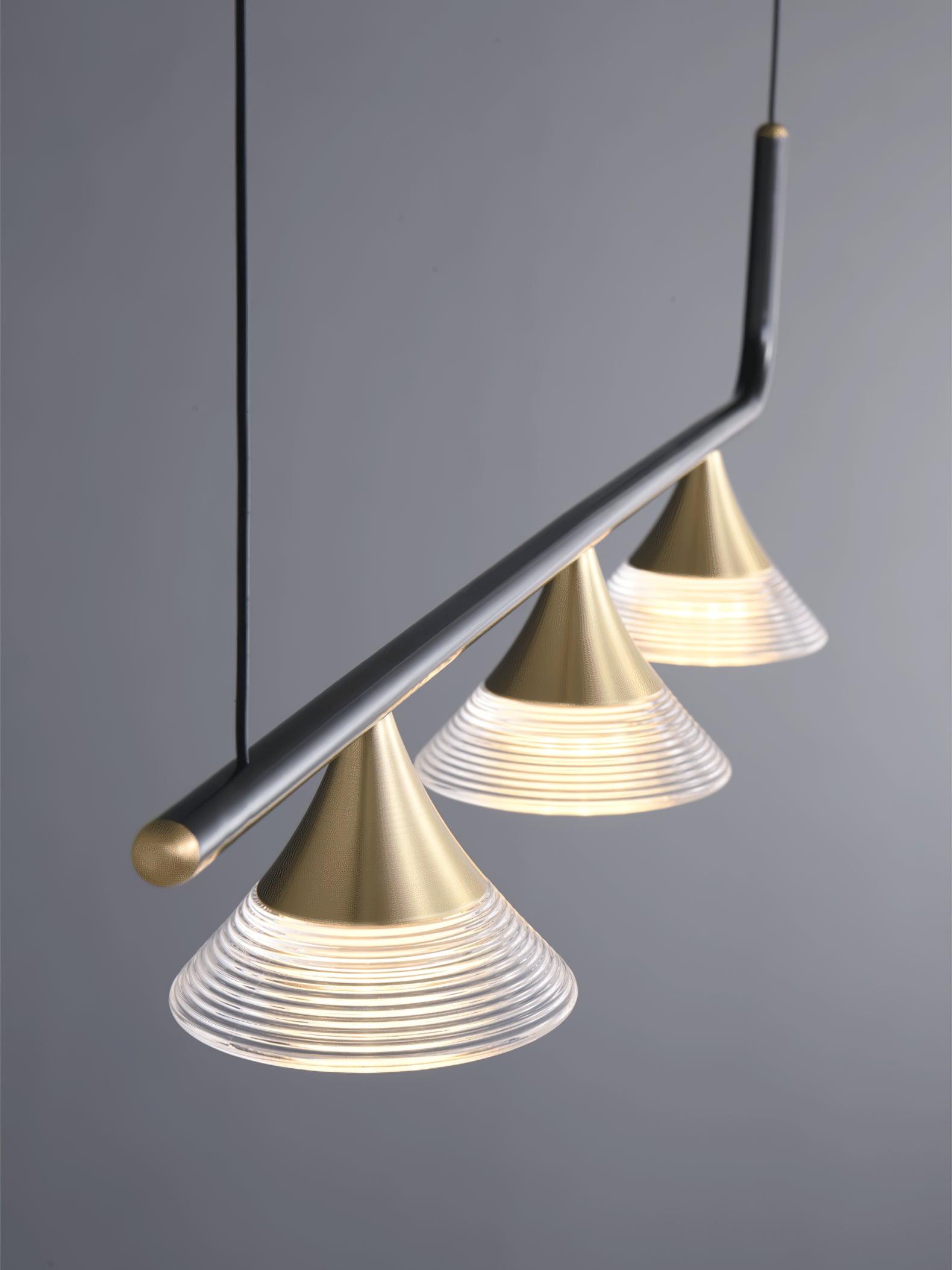 Tristan Restaurant Chandelier - Blowlighting