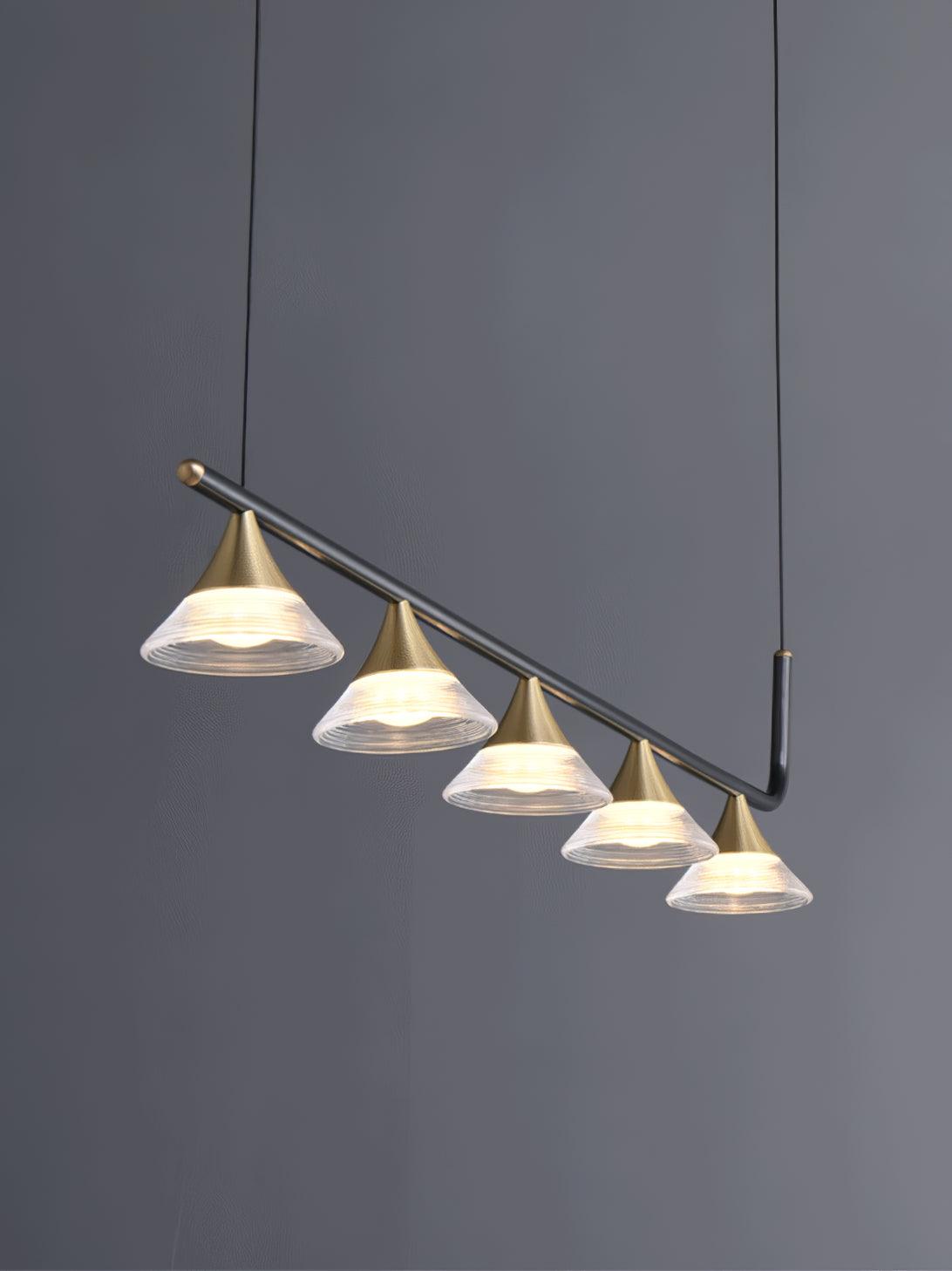 Tristan Restaurant Chandelier - Blowlighting