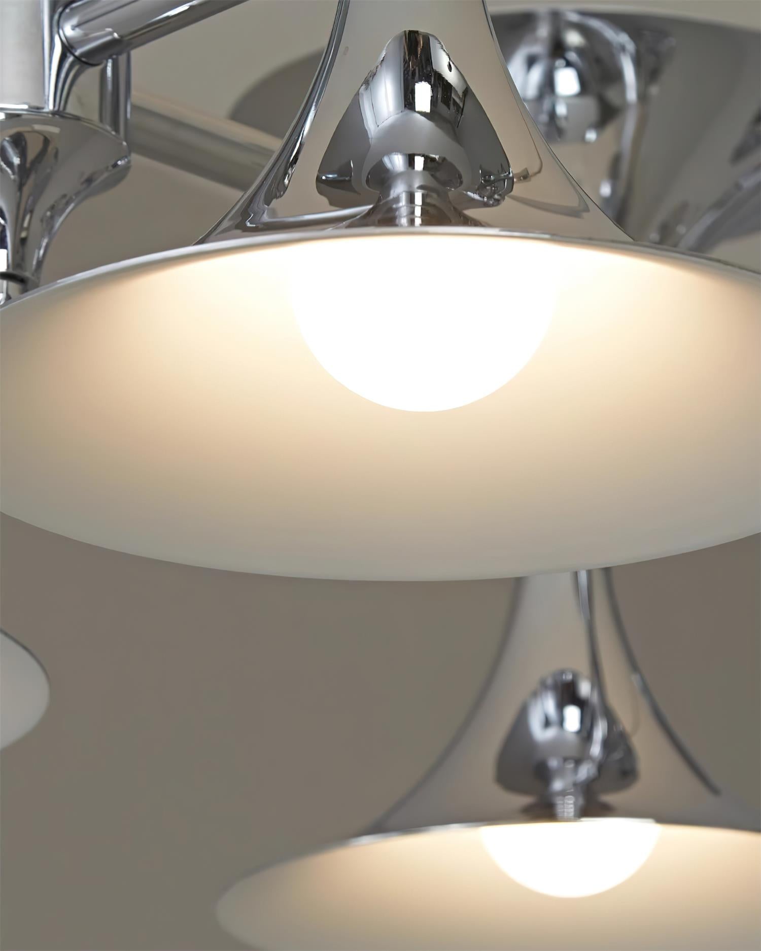 Tromelle Art Deco Metal Chandelier