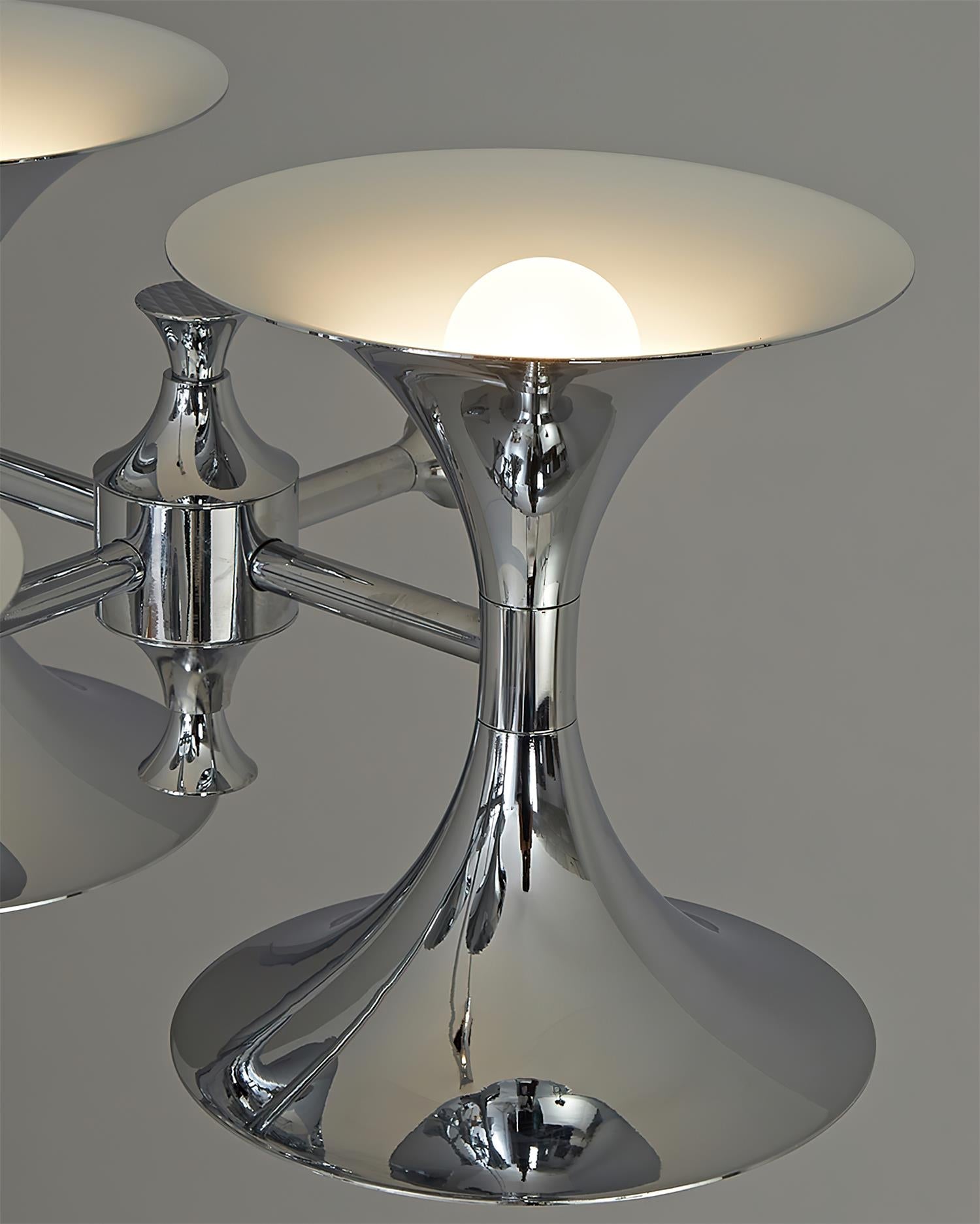 Tromelle Art Deco Metal Chandelier