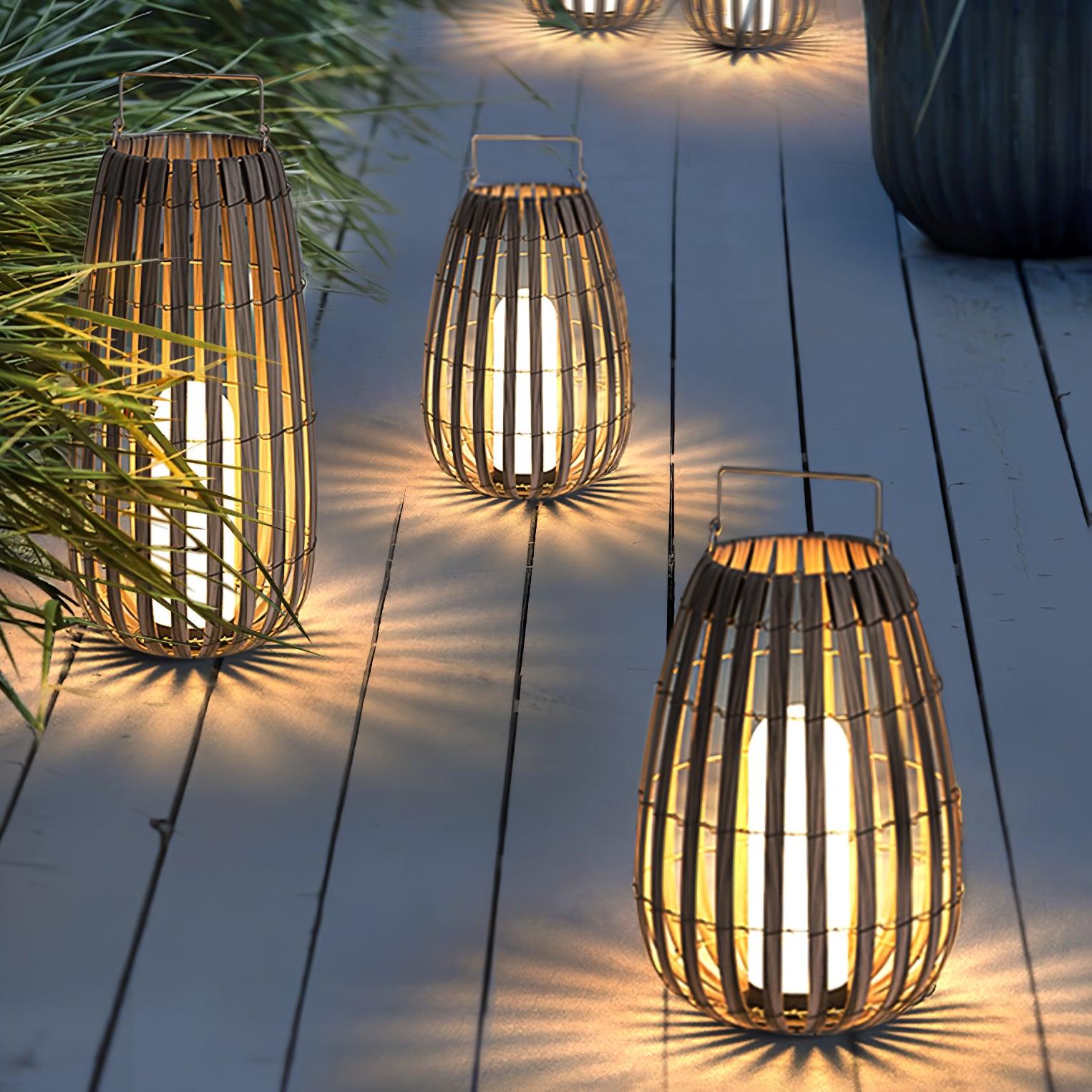 Tropic Braid Lantern Outdoor Lamp - Blowlighting