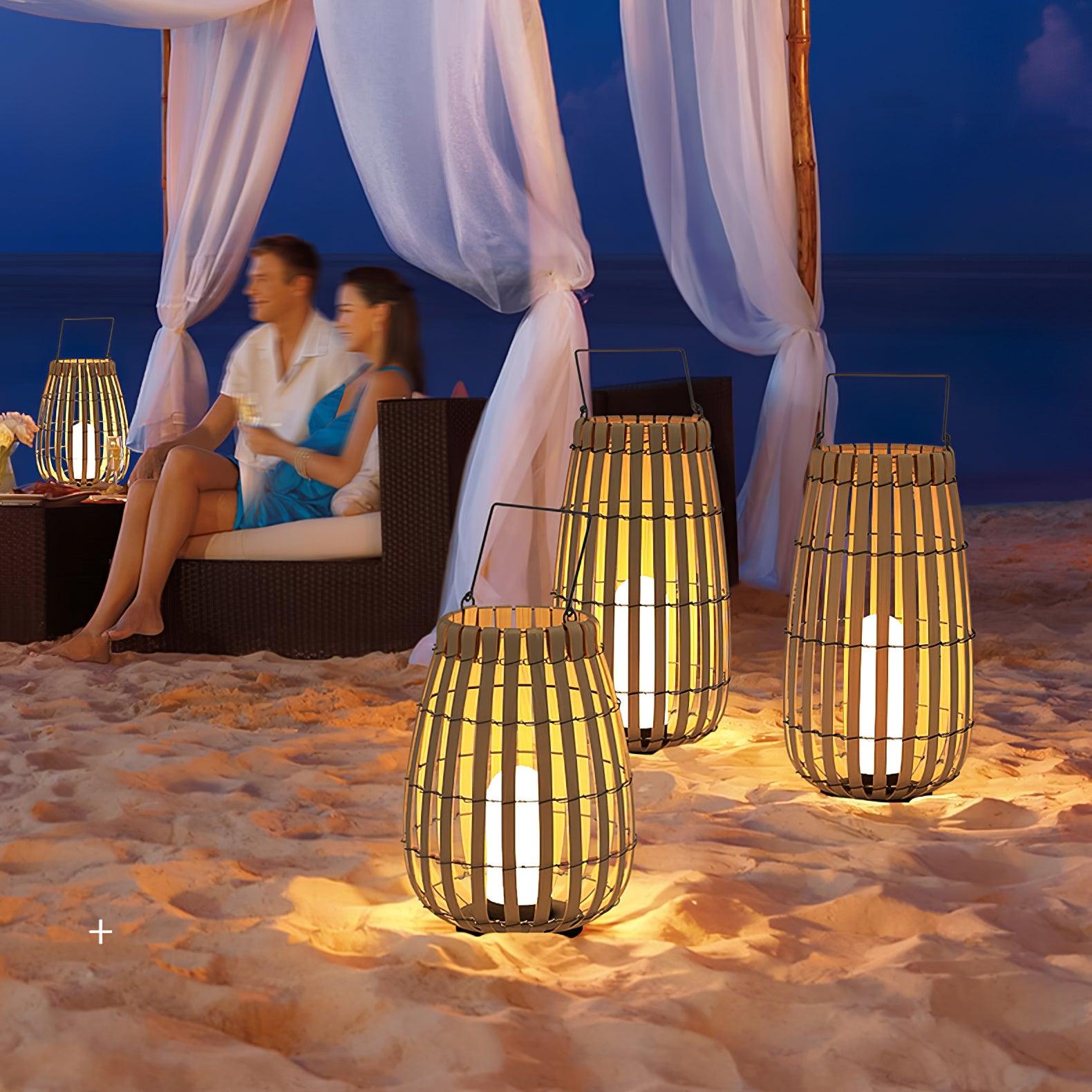 Tropic Braid Lantern Outdoor Lamp - Blowlighting