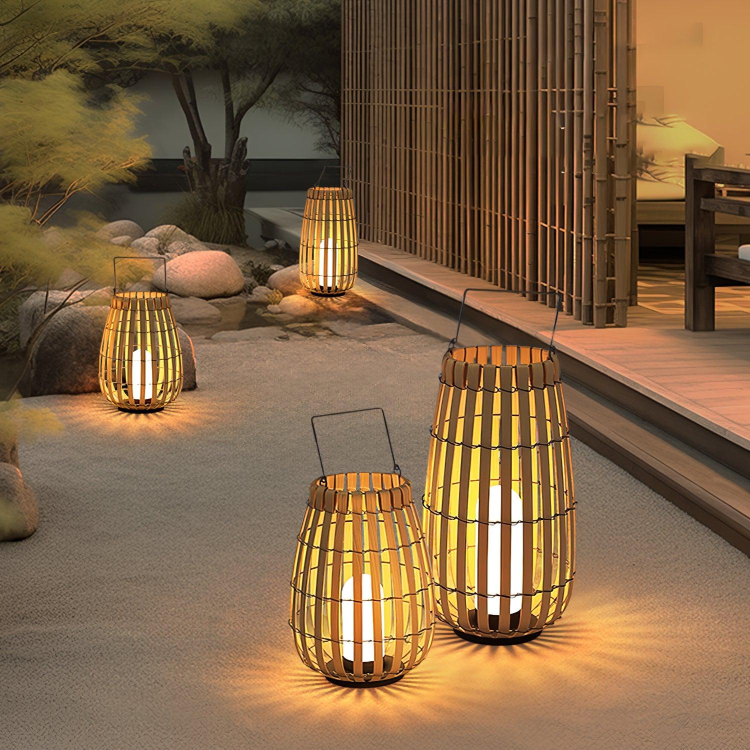Tropic Braid Lantern Outdoor Lamp - Blowlighting