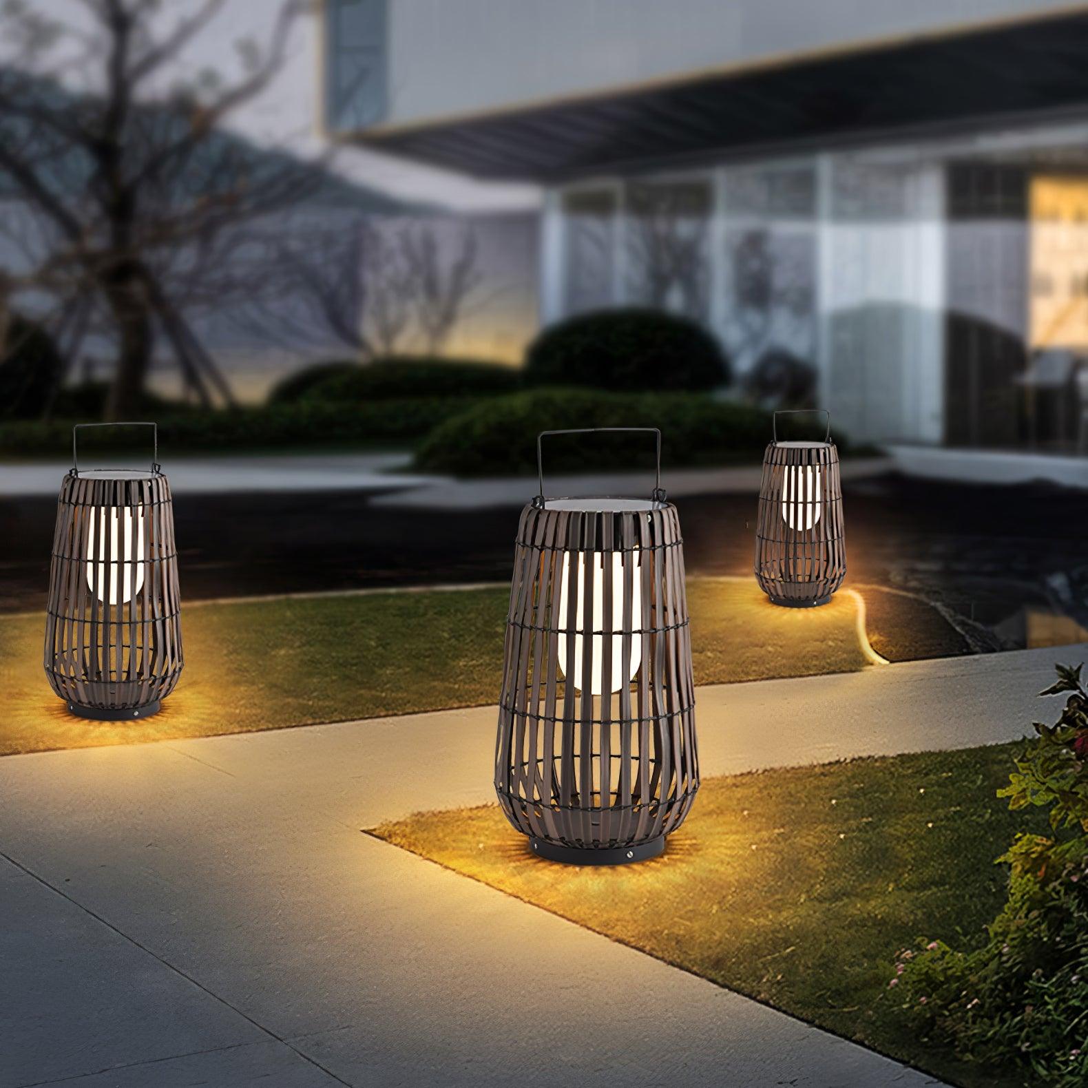 Tropic Braid Lantern Outdoor Lamp - Blowlighting