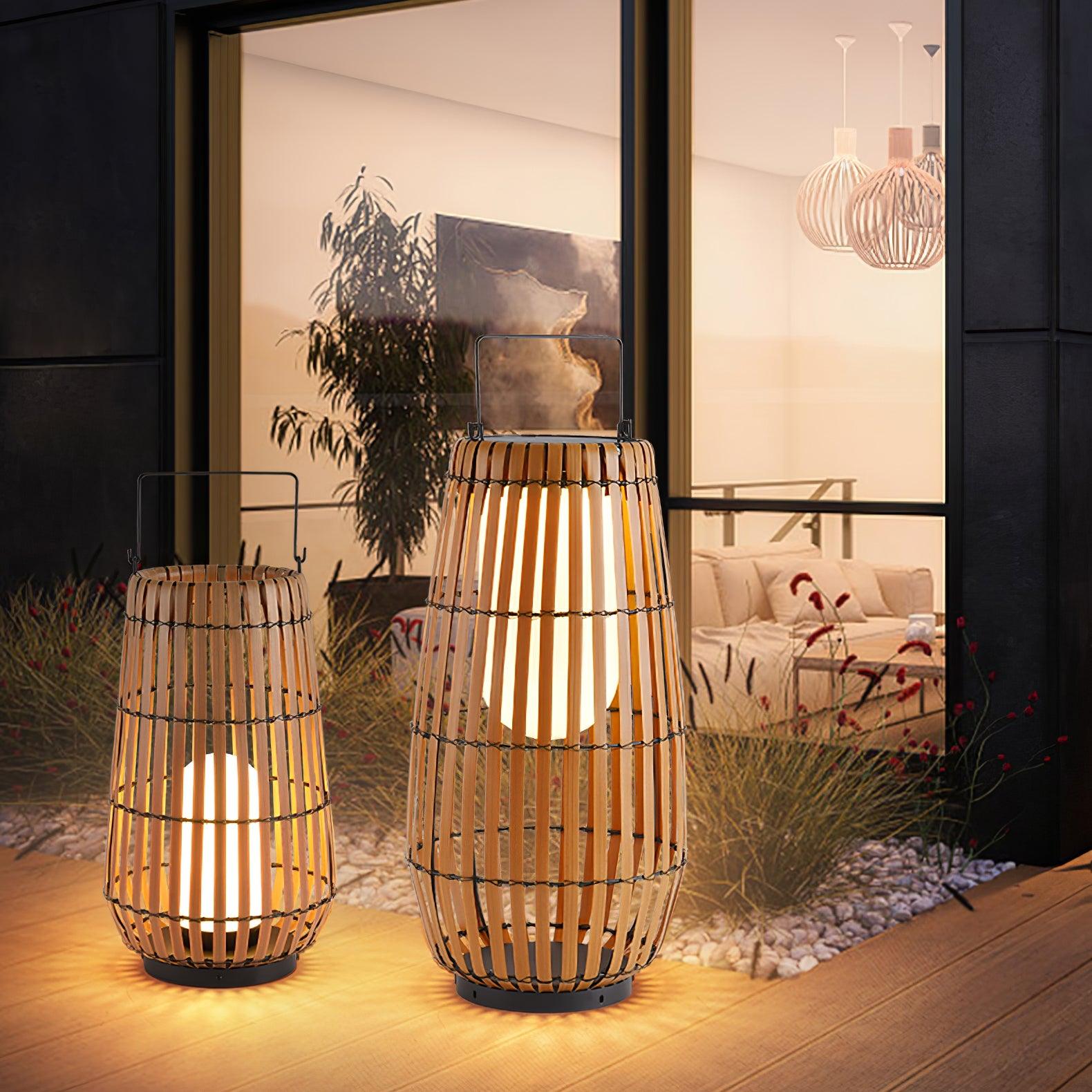 Tropic Braid Lantern Outdoor Lamp - Blowlighting